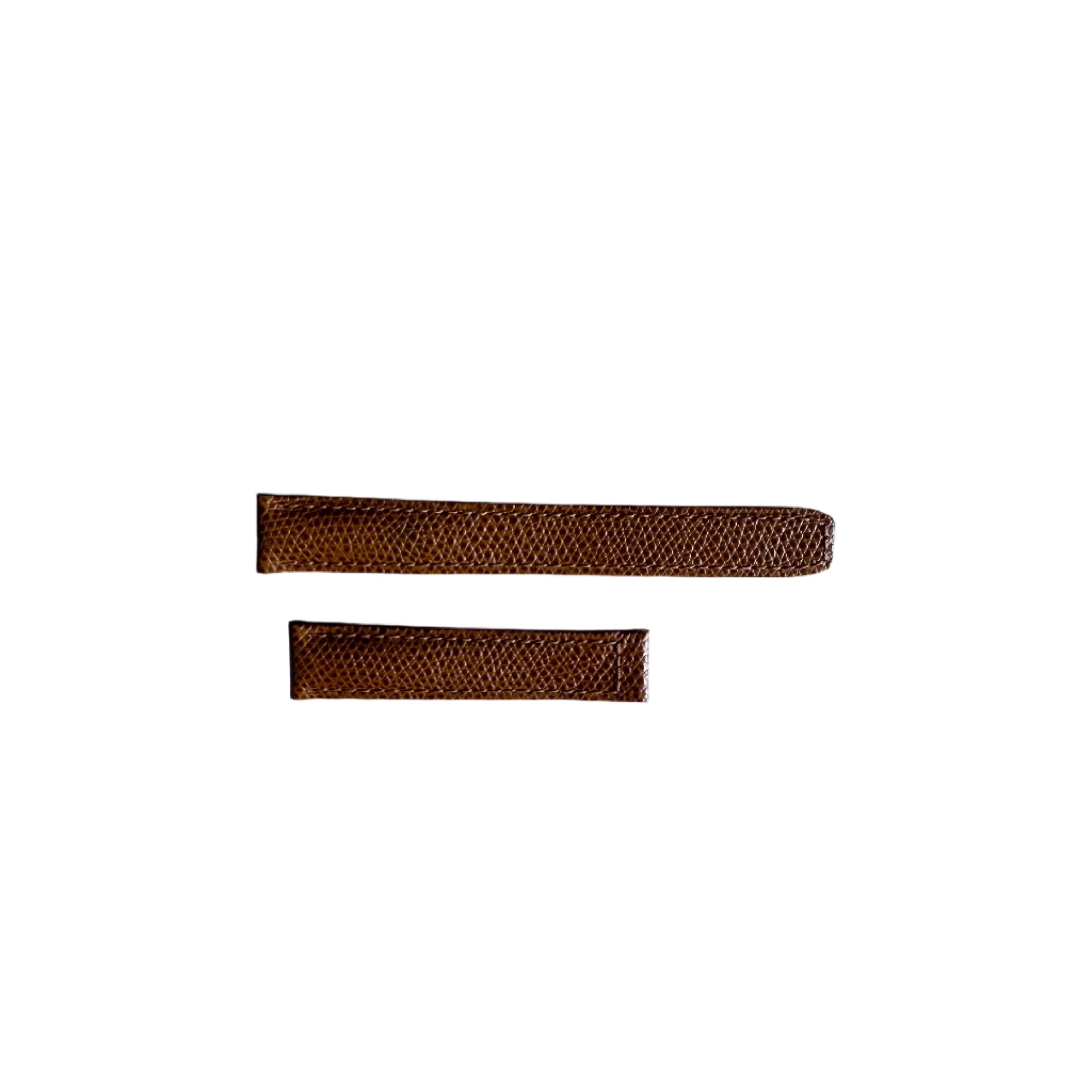 Authentic Baume & Mercier Brown Lizard Watch Strap Band 15mm