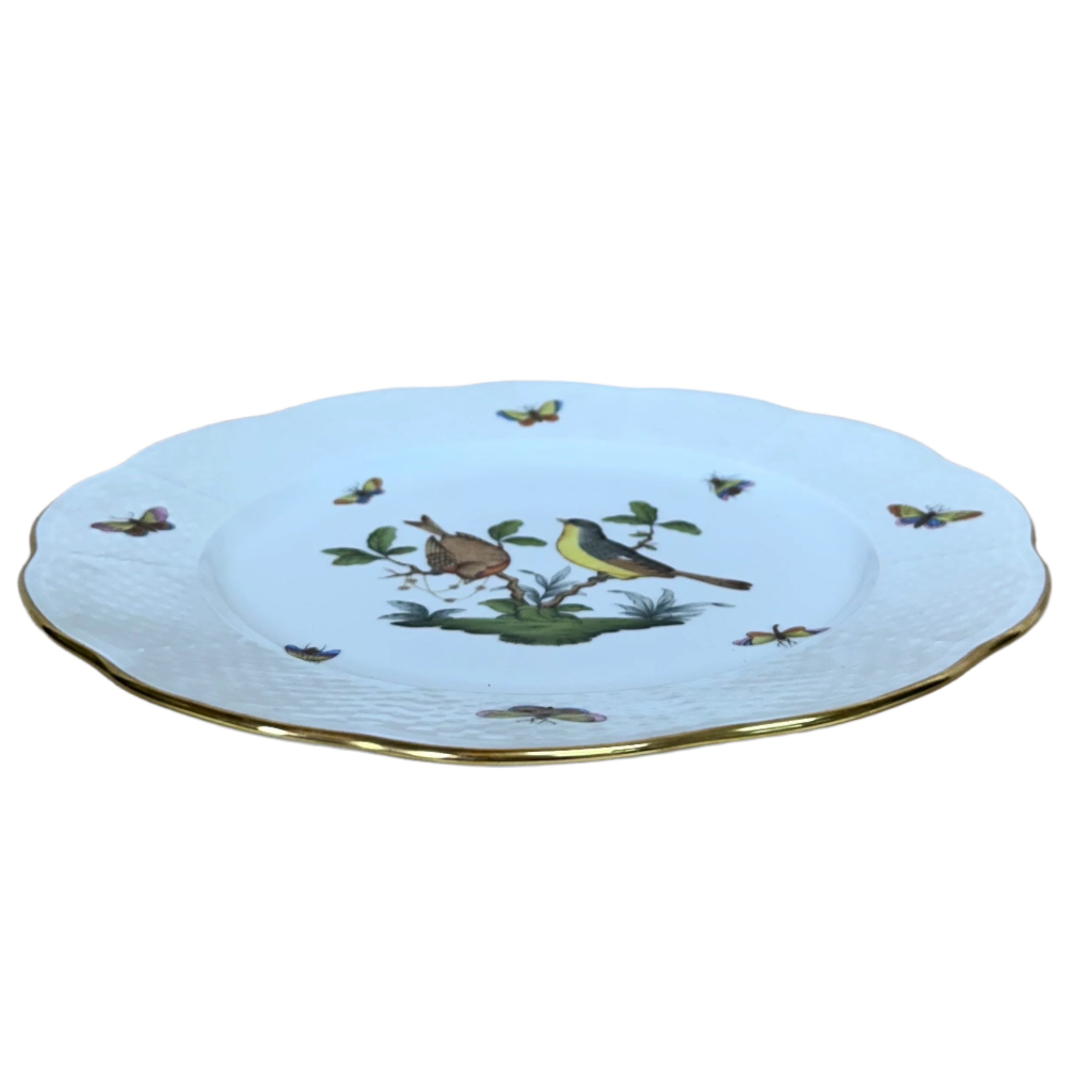 Herend Rothschild Bird Service Plate Charger 527-0-00/RO-7