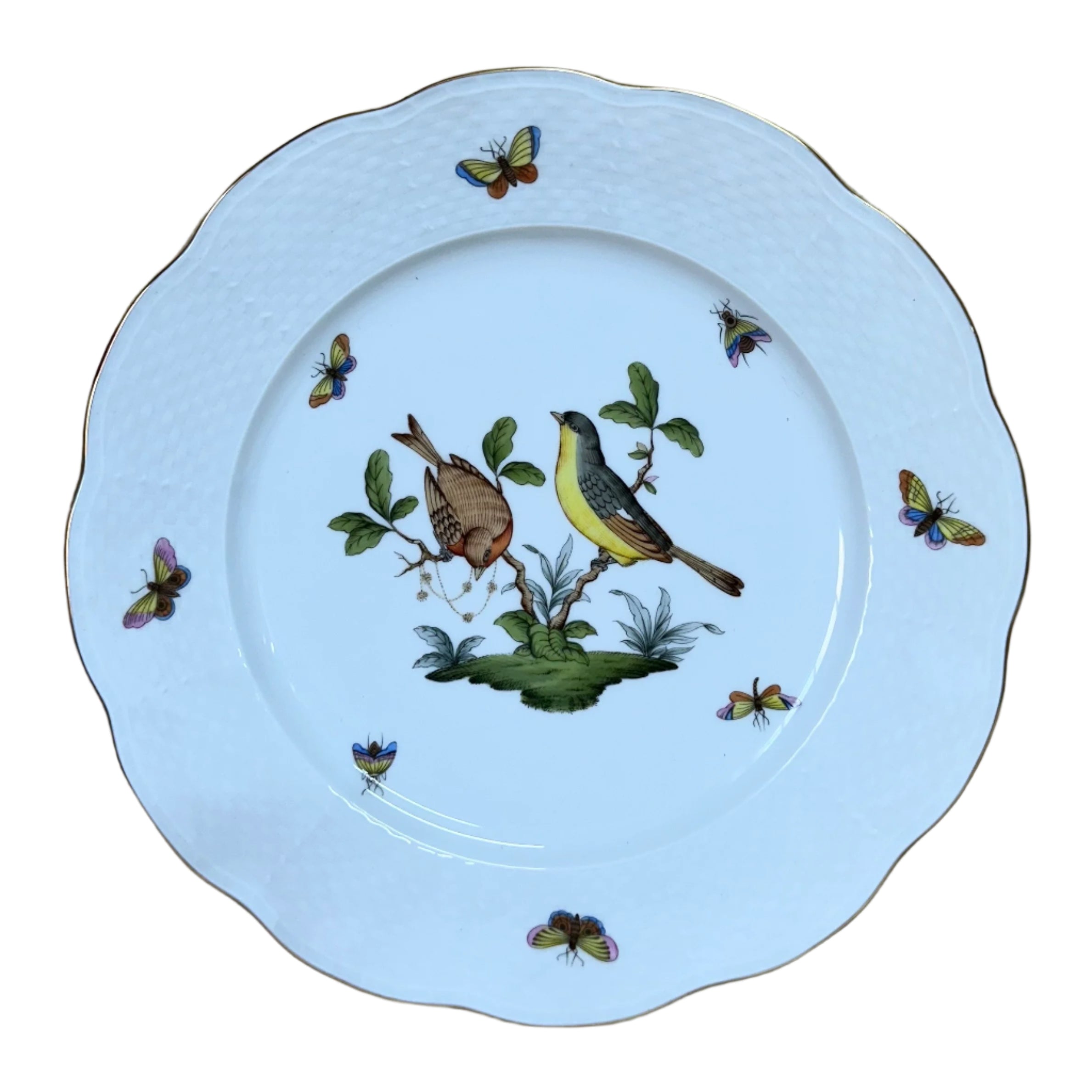Herend Rothschild Bird Service Plate Charger 527-0-00/RO-7