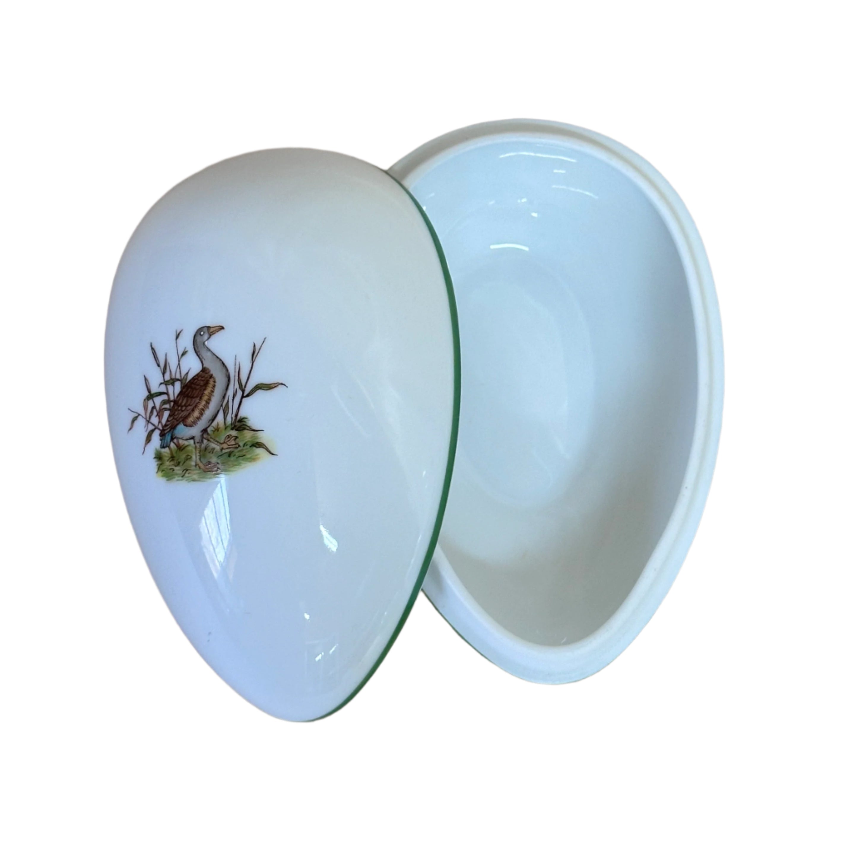 Herend Porcelain Forest Animals Egg Box & Lid 6052/CHT