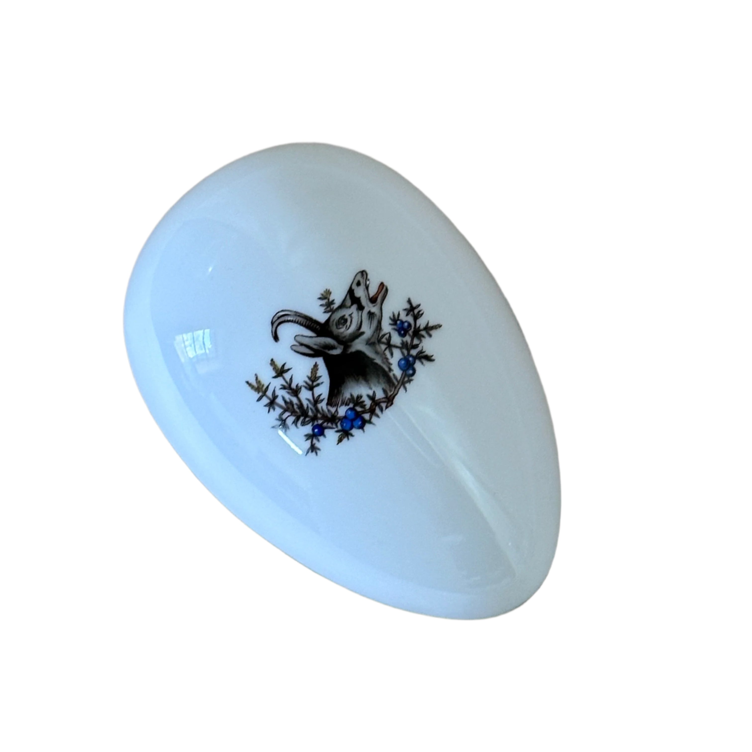 Herend Porcelain Forest Animals Egg Box & Lid 6052/CHT J 94