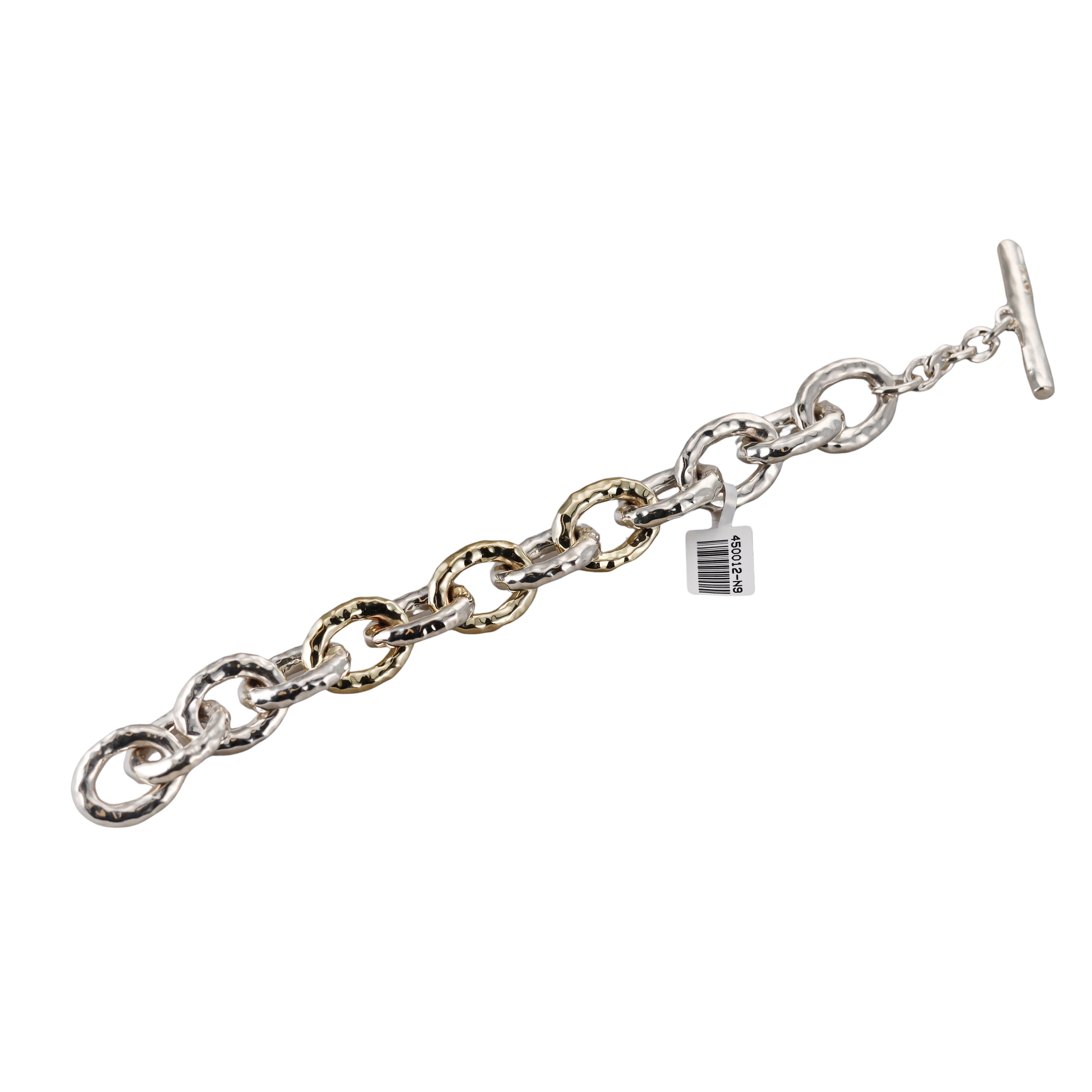 Ippolita Classico Gold Sterling Silver Oval Link Toggle Bracelet