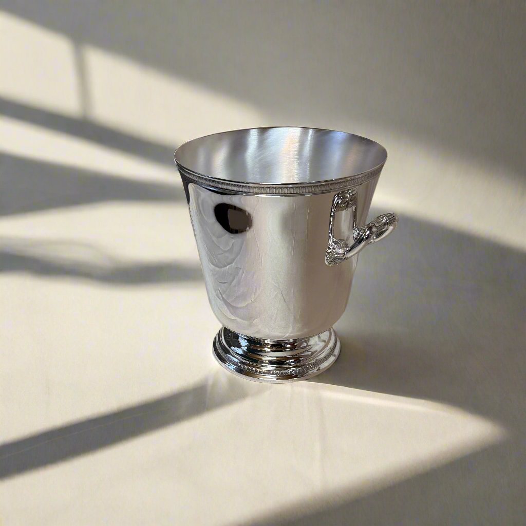 Christofle Silver Plated Malmaison Champagne Cooler Bucket 4240431