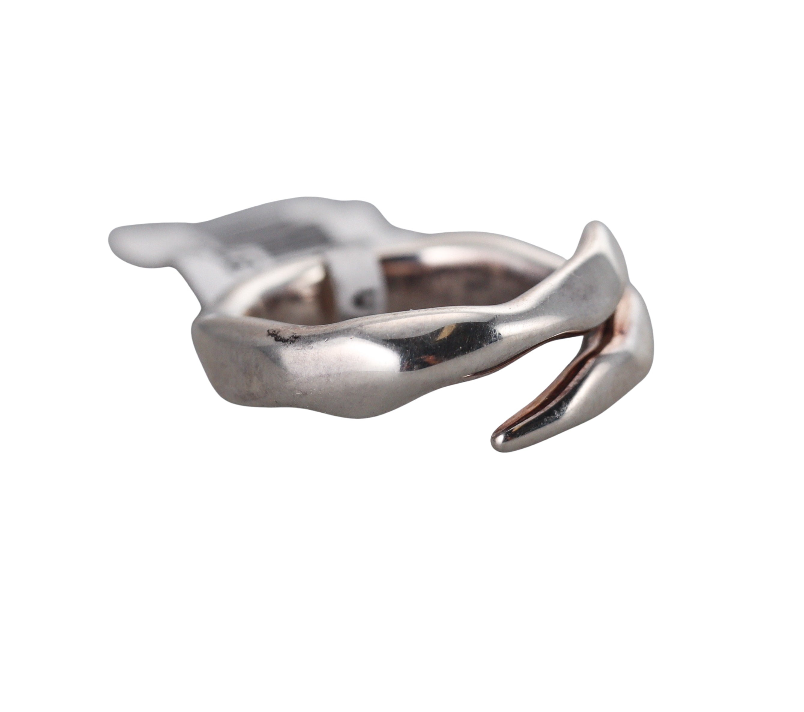 Ippolita Classico Sterling Silver Bypass Band Ring