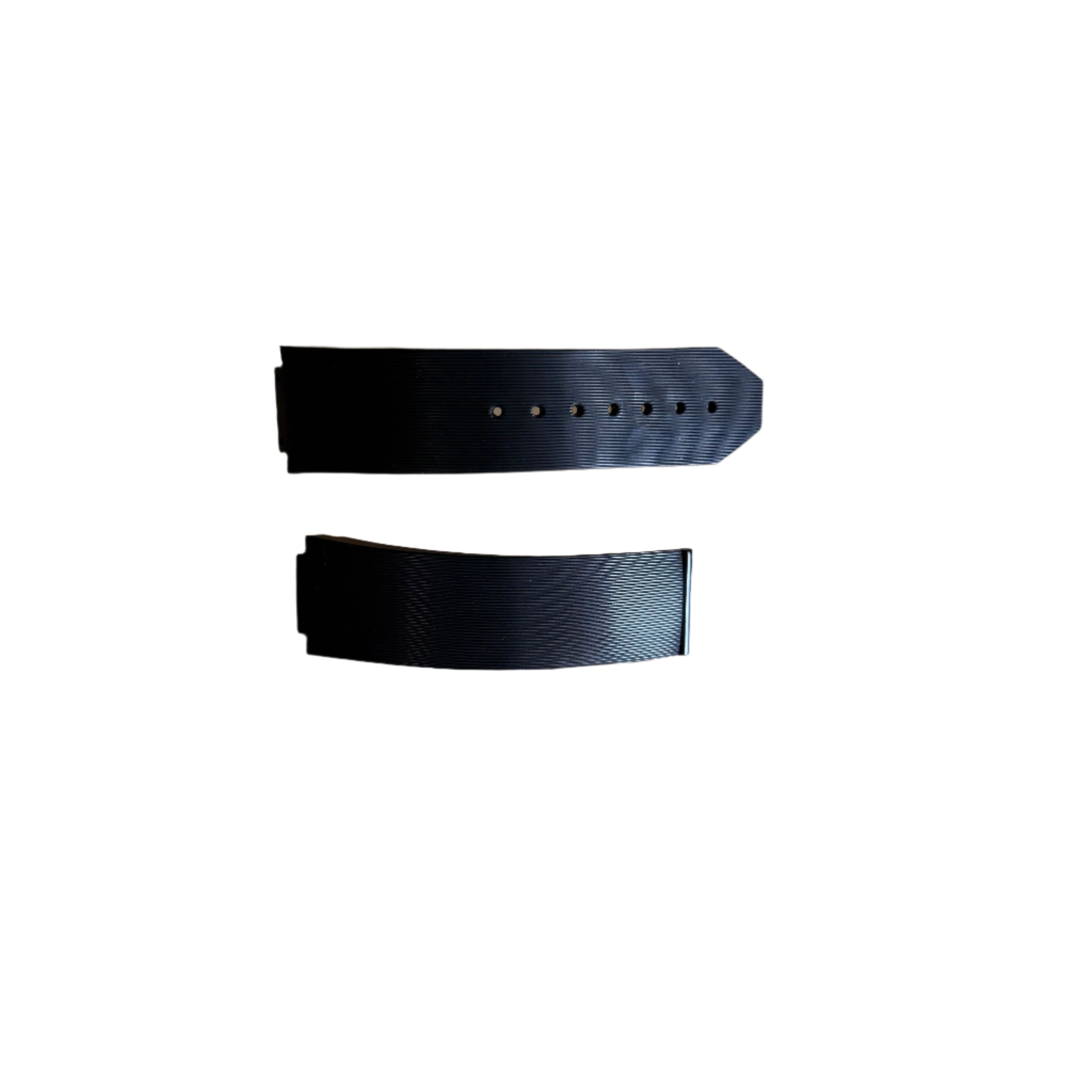 Authentic Hublot Black Rubber UEFA Euro 2008 Watch Strap Band 25mm