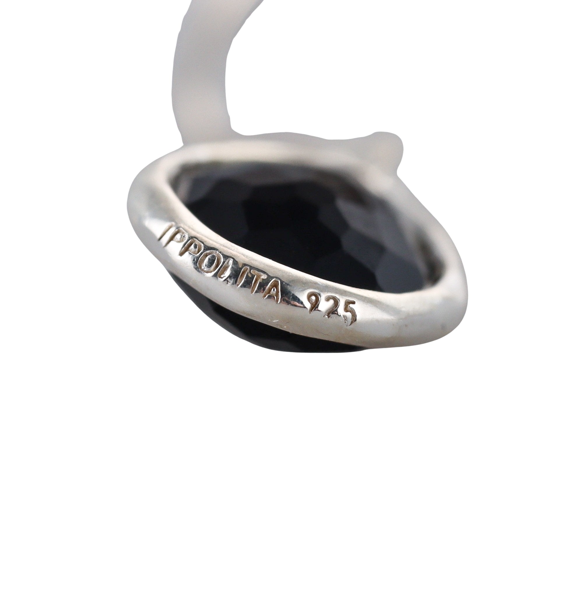 Ippolita Rock Candy Onyx Sterling Silver Teardrop Earrings