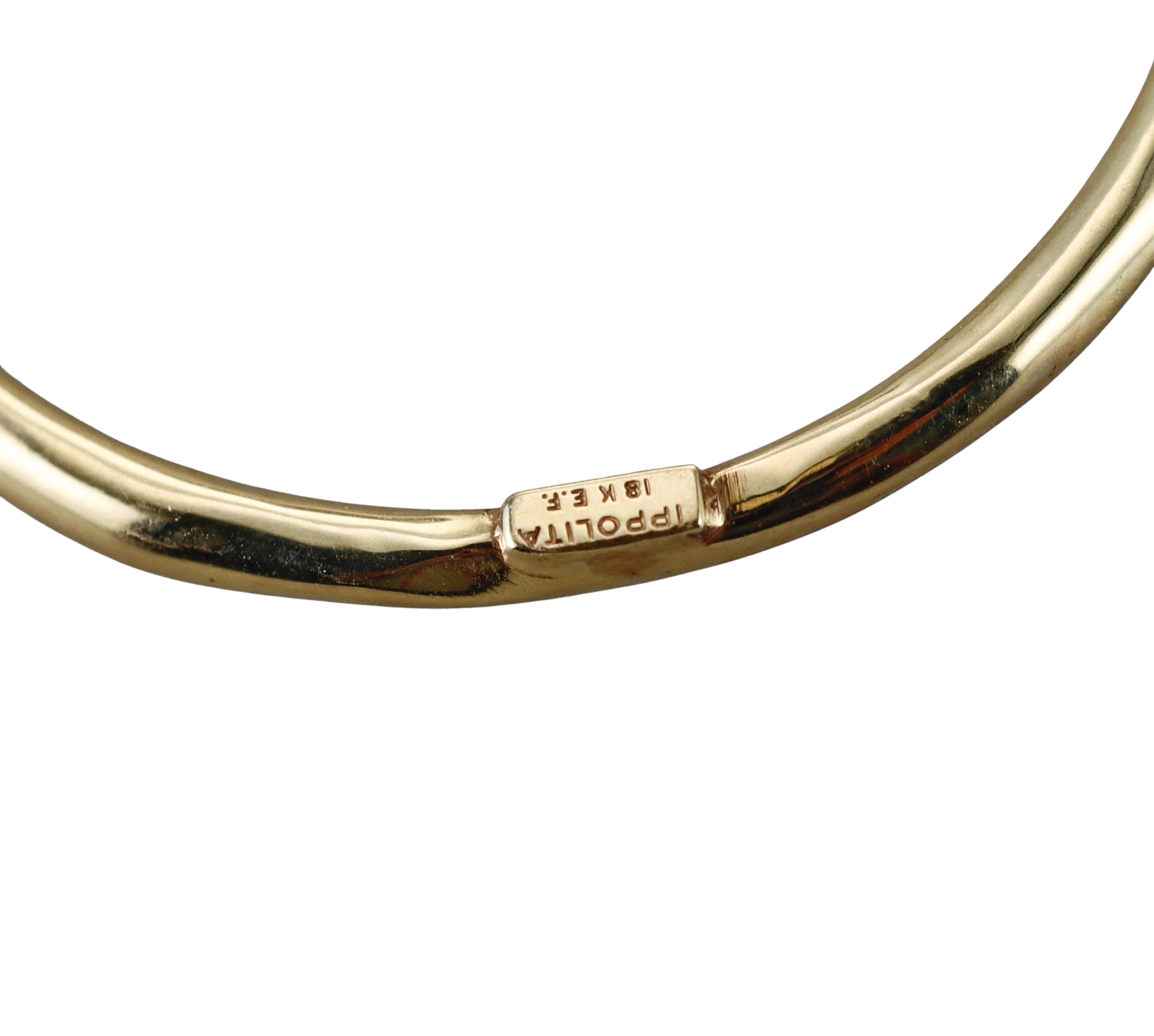 Ippolita Classico 18k Gold Teardrop Earrings
