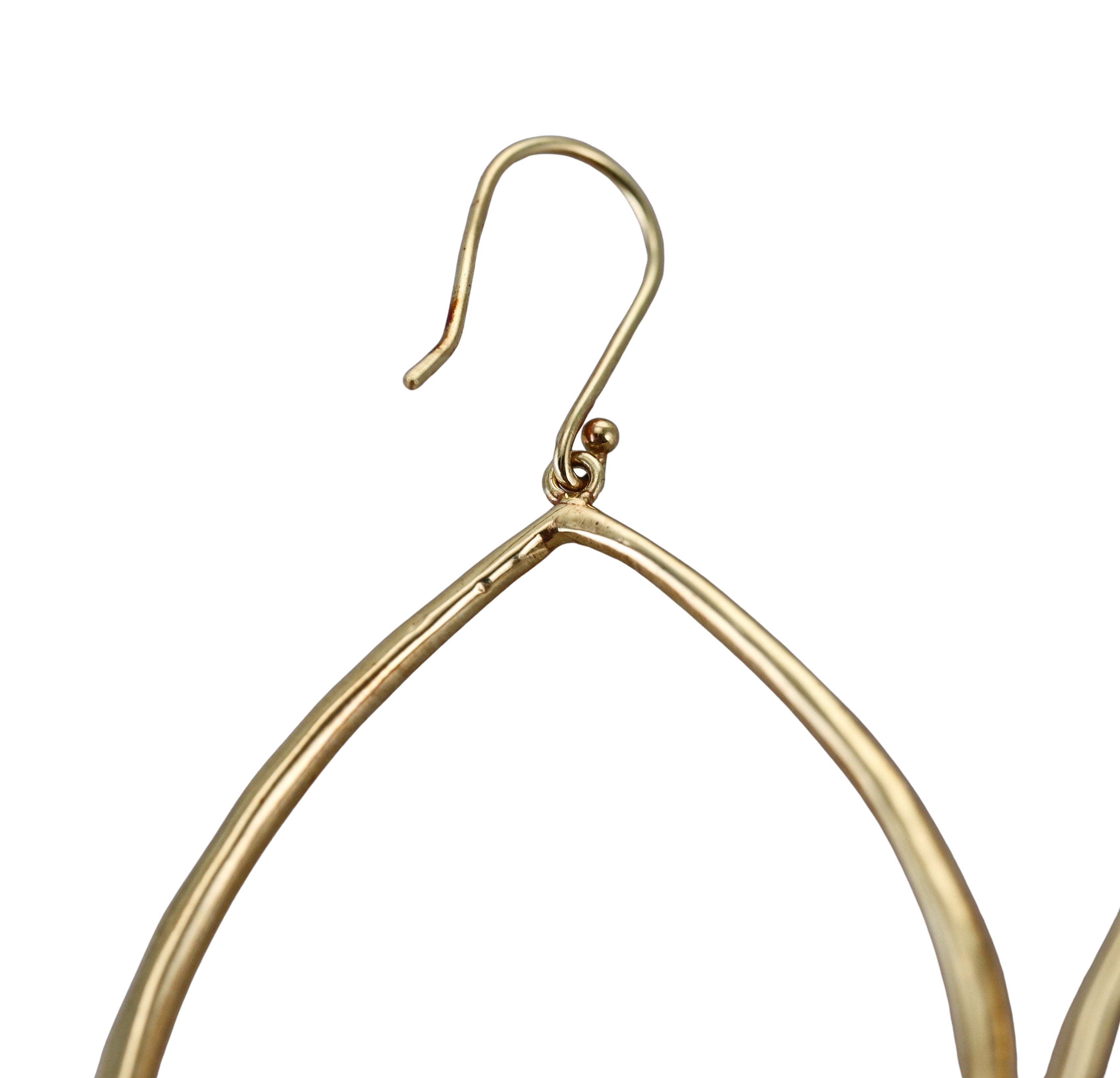 Ippolita Classico 18k Gold Teardrop Earrings