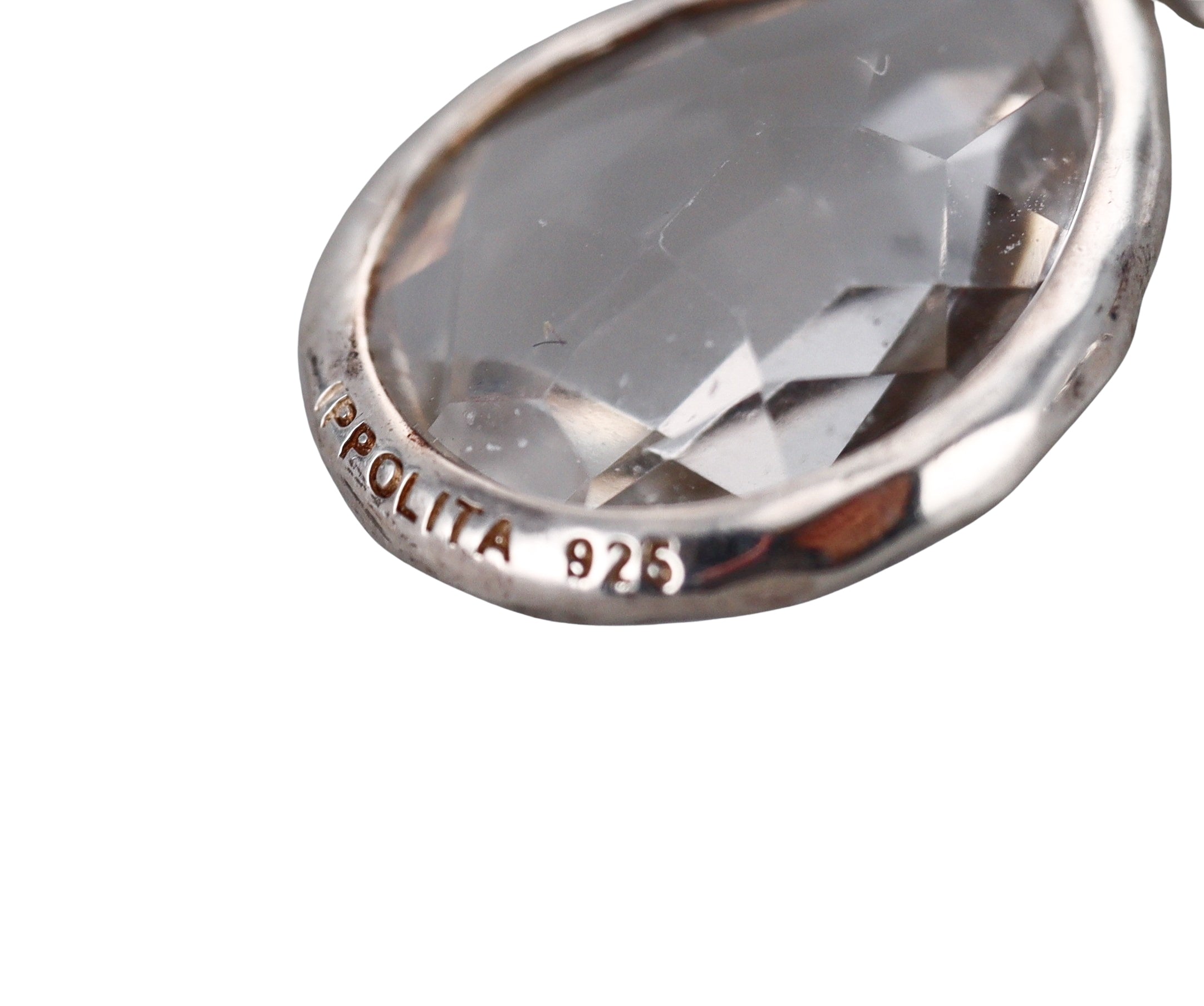 Ippolita Rock Candy Sterling Silver Quartz Teardrop Earrings