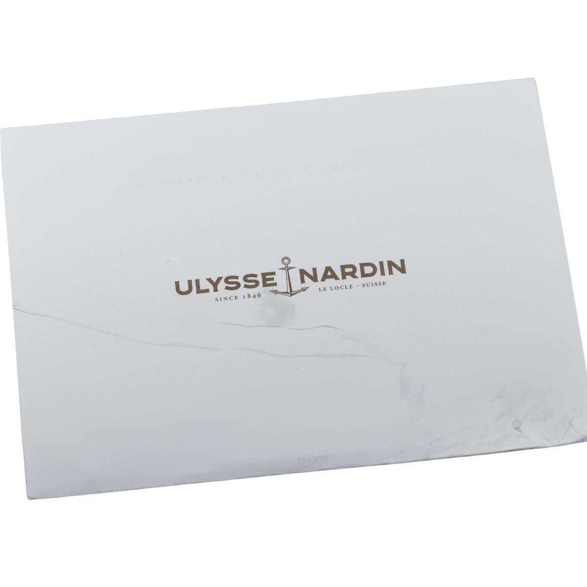 Ulysse Nardin Diver 44mm Rose Gold Titanium Limited Edition Watch 1185-170-BLACK