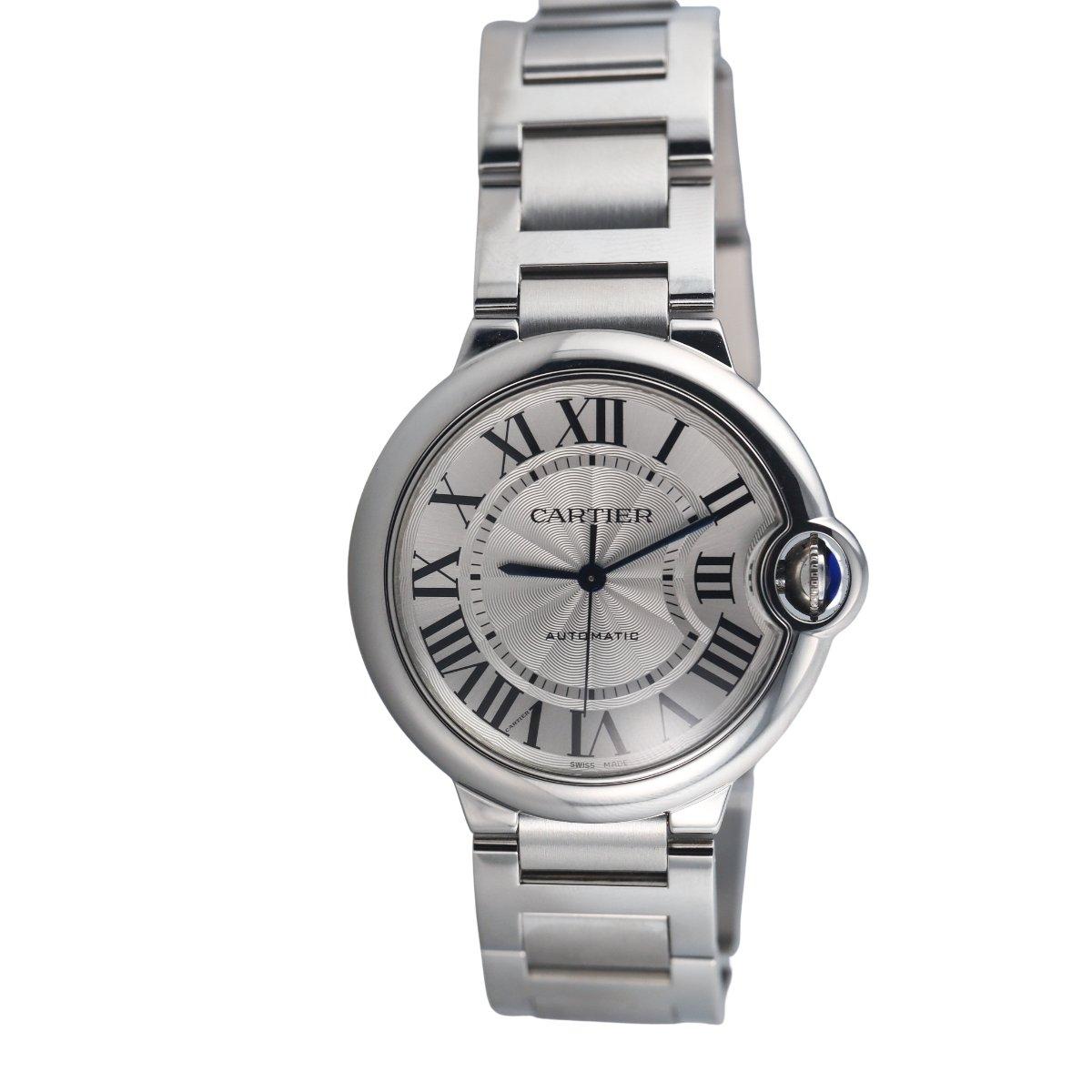 Cartier Ballon Bleu 36mm Automatic Stainless Steel Watch WSBB0048