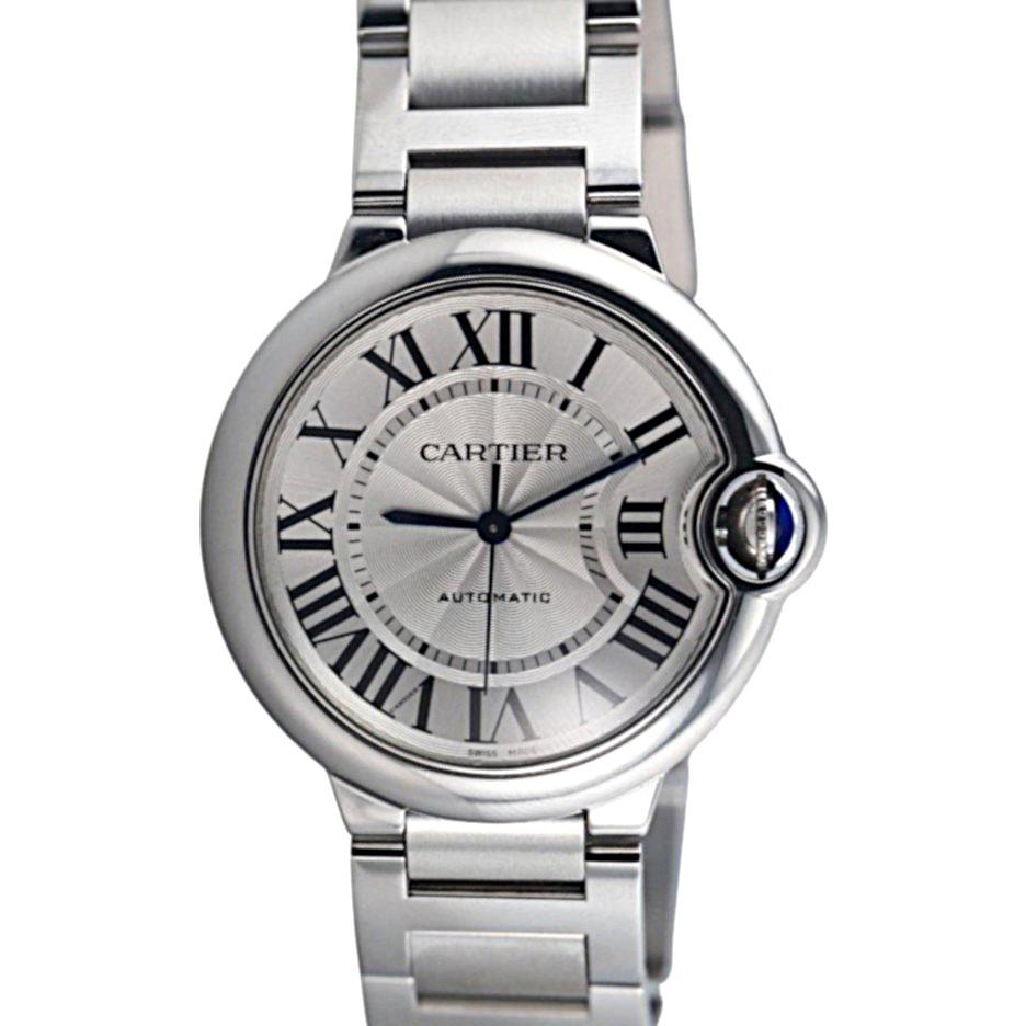 Cartier Ballon Bleu 36mm Automatic Stainless Steel Watch WSBB0048