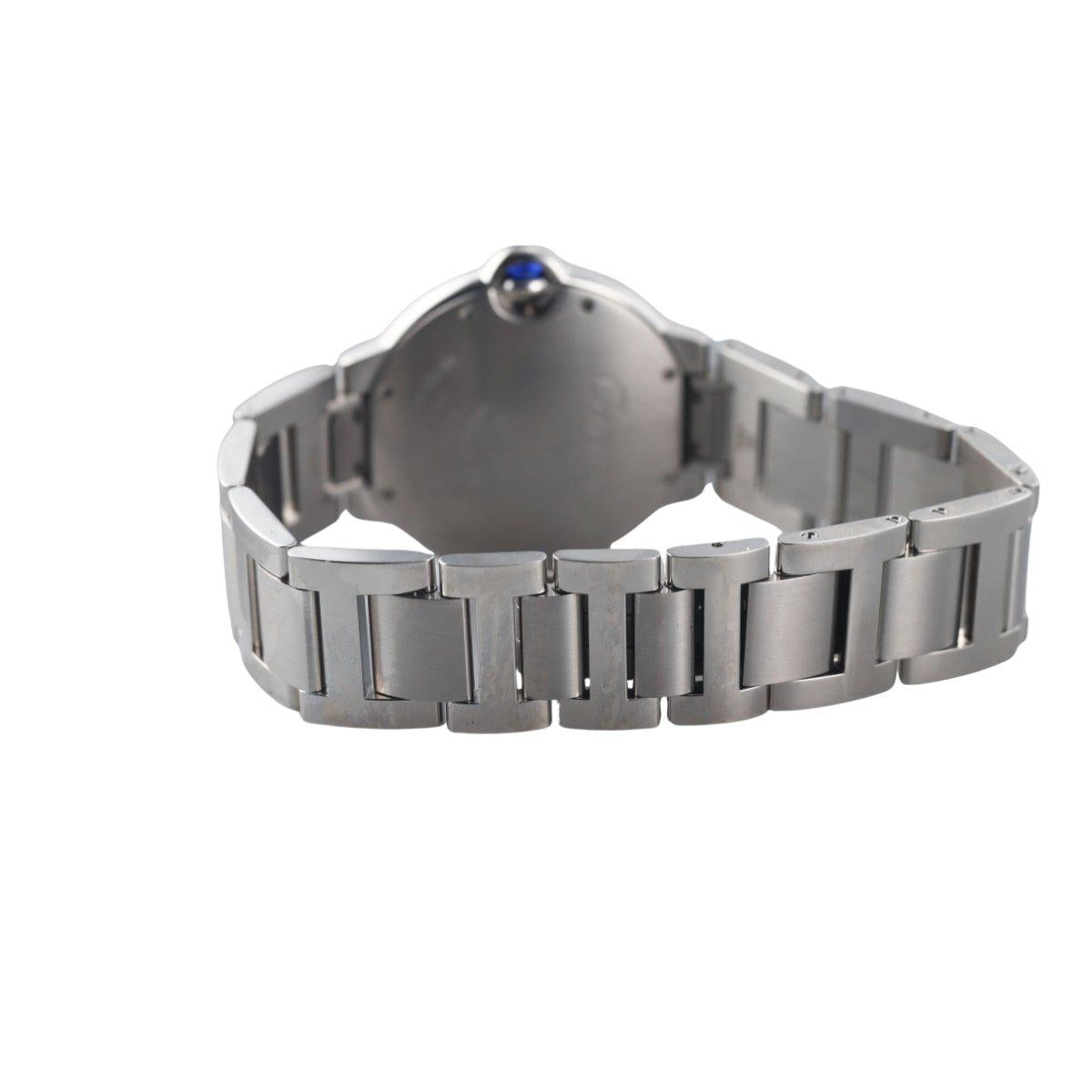 Cartier Ballon Bleu 36mm Automatic Stainless Steel Watch WSBB0048