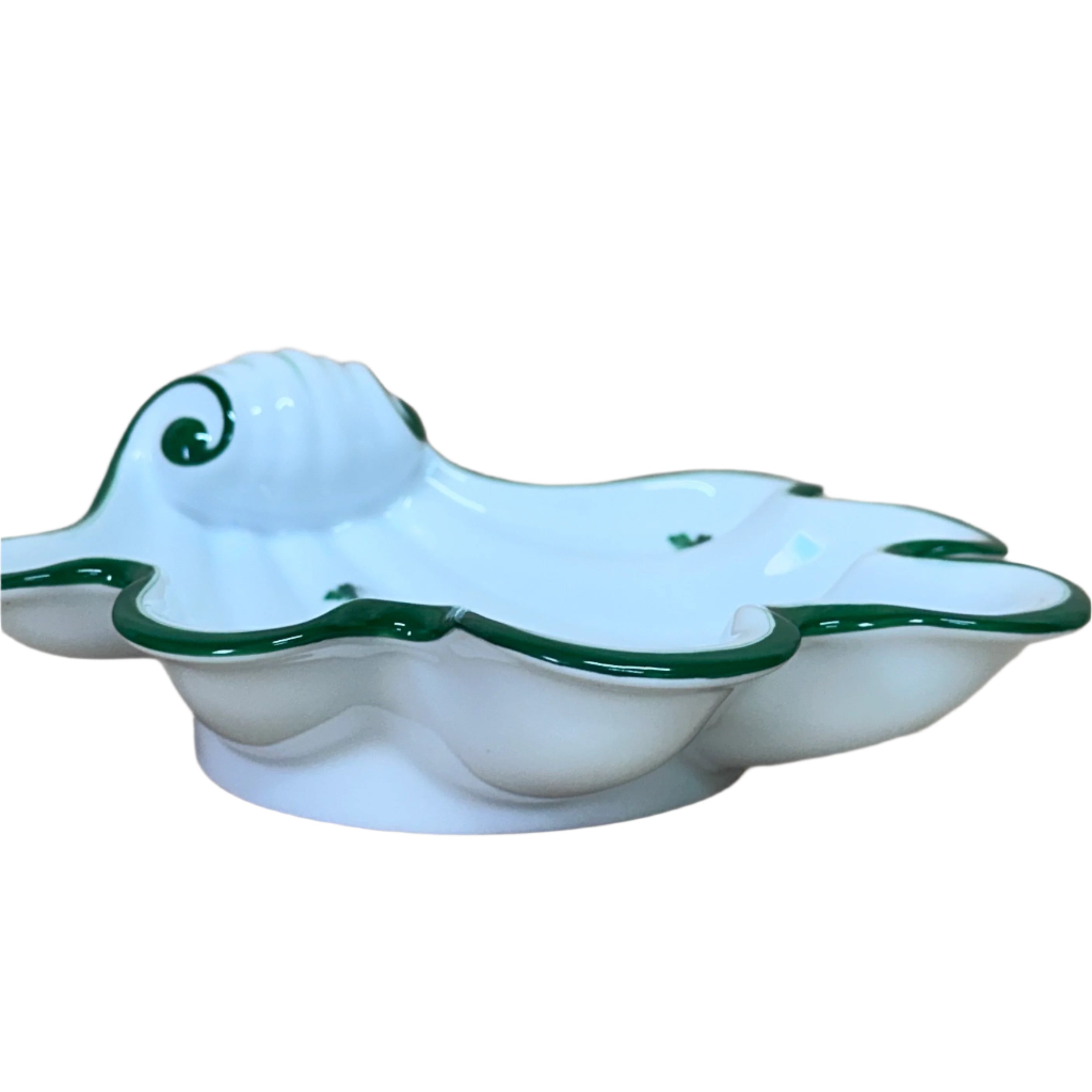 Herend Vienna Rose Shell Shaped Dish 7521-0-00/VRH