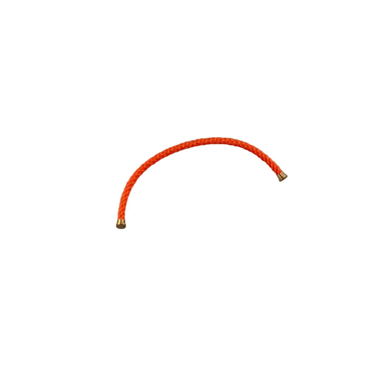 Fred Force 10 Bracelet Neon Orange Nylon Cable Medium QA-1753