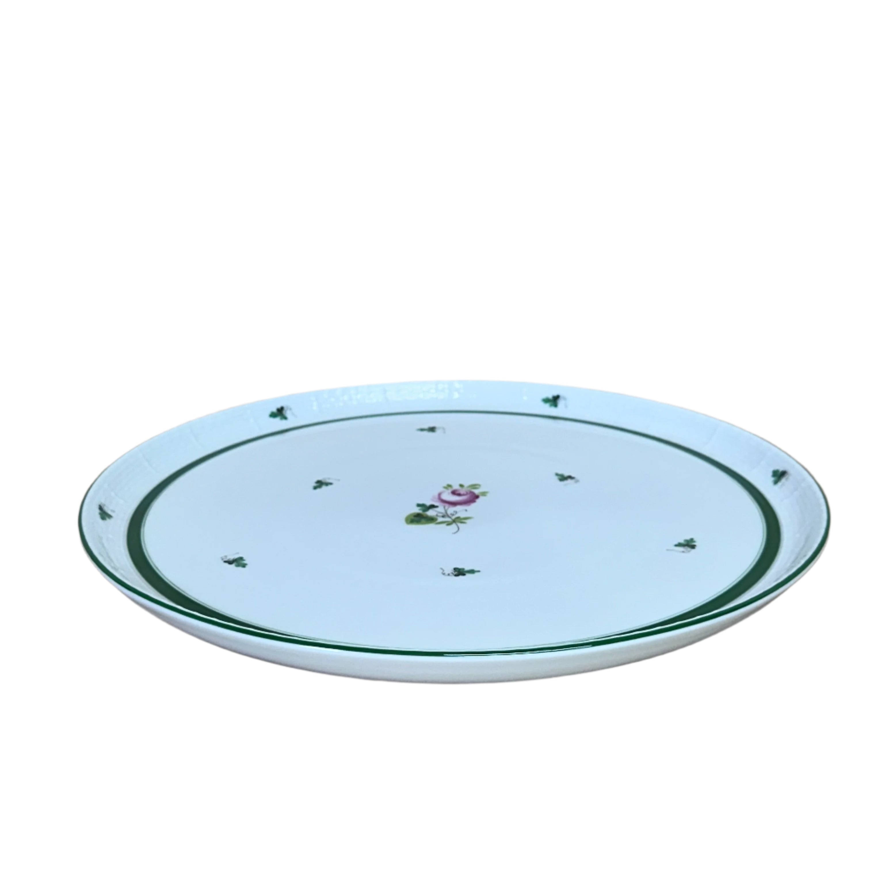 Herend Vienna Rose Round Service Plate Platter Tray 438-0-00/VRH