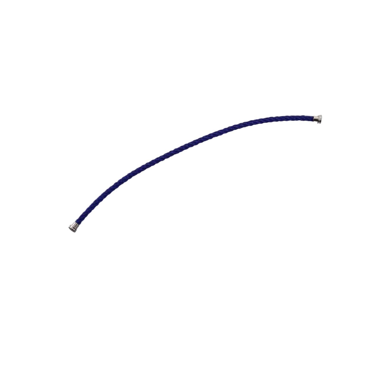 Fred Force 10 Bracelet Indigo Blue Cable Medium MM QA-1758