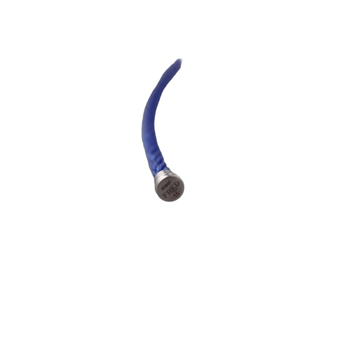 Fred Force 10 Bracelet Indigo Blue Cable Medium MM QA-1758