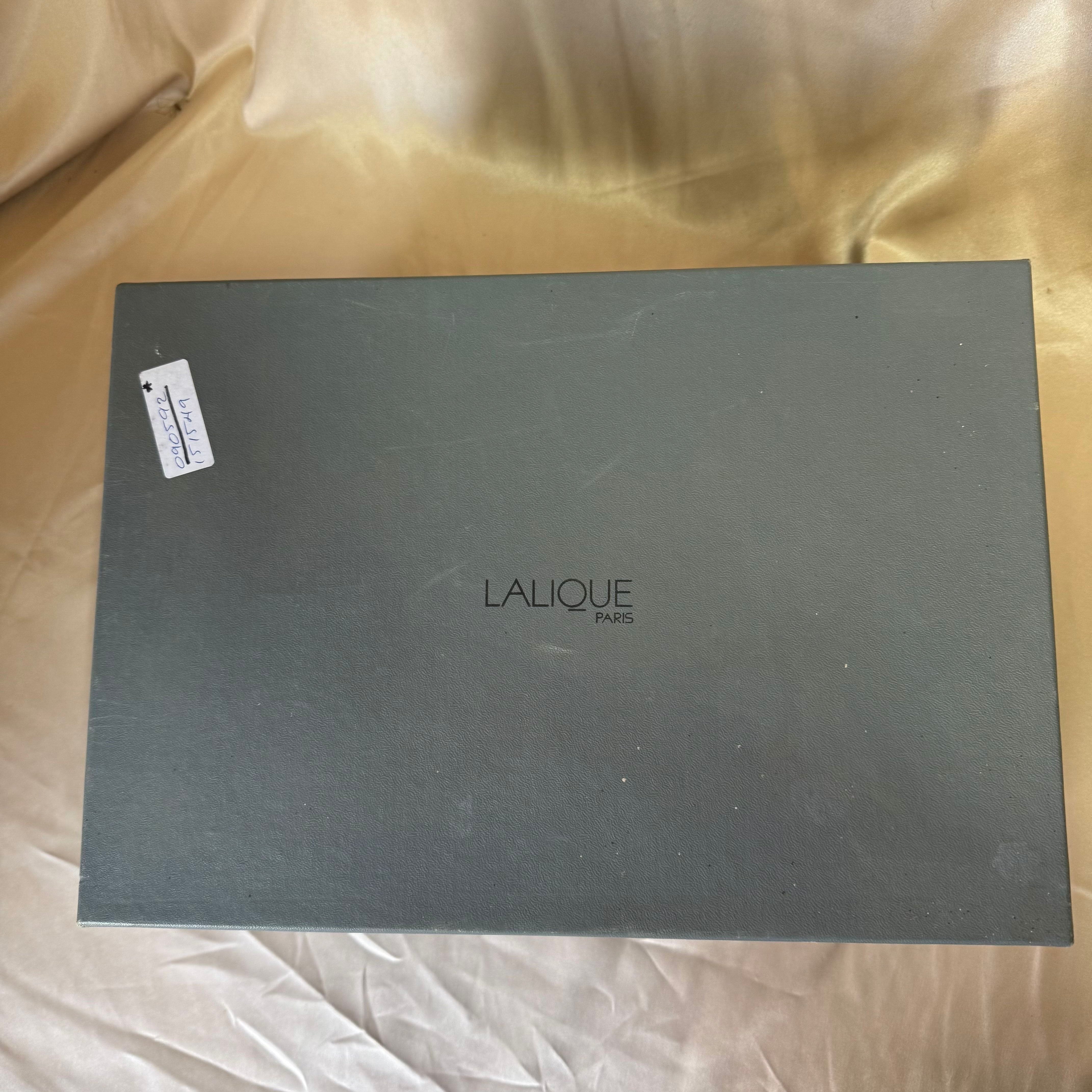 Lalique Saint Hubert Wine Glass Set of 6