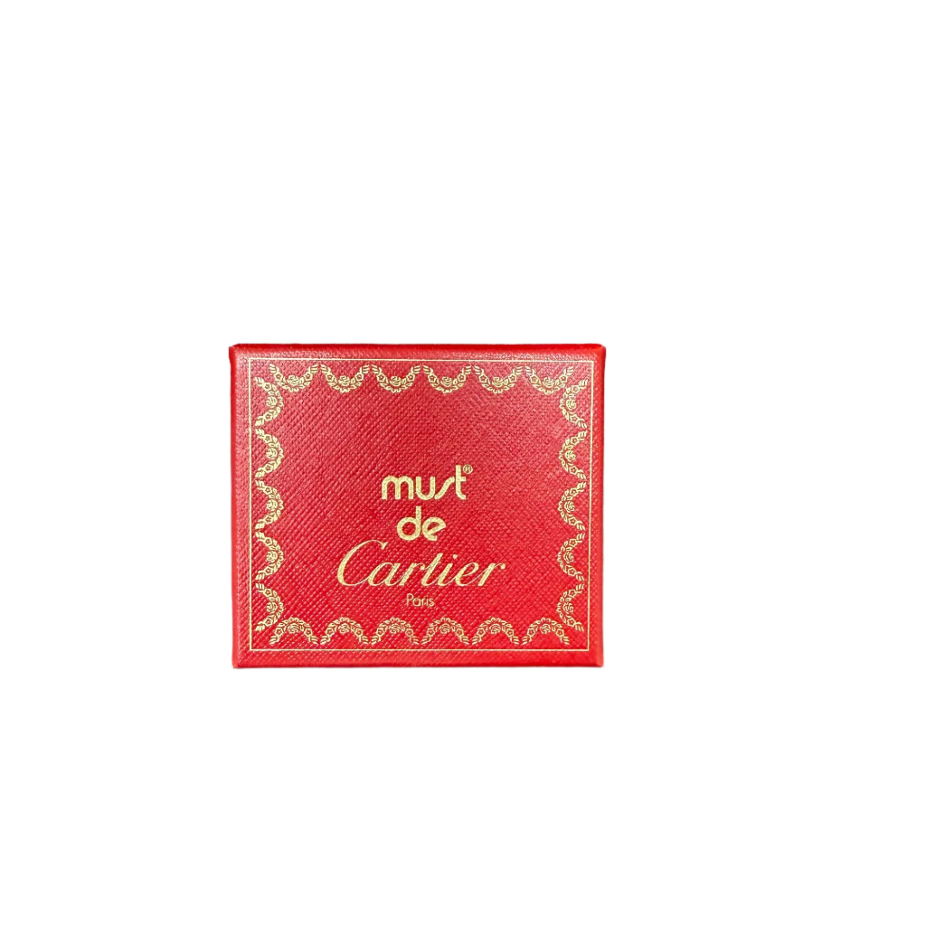 Cartier C Vintage Sterling Silver Pill Box