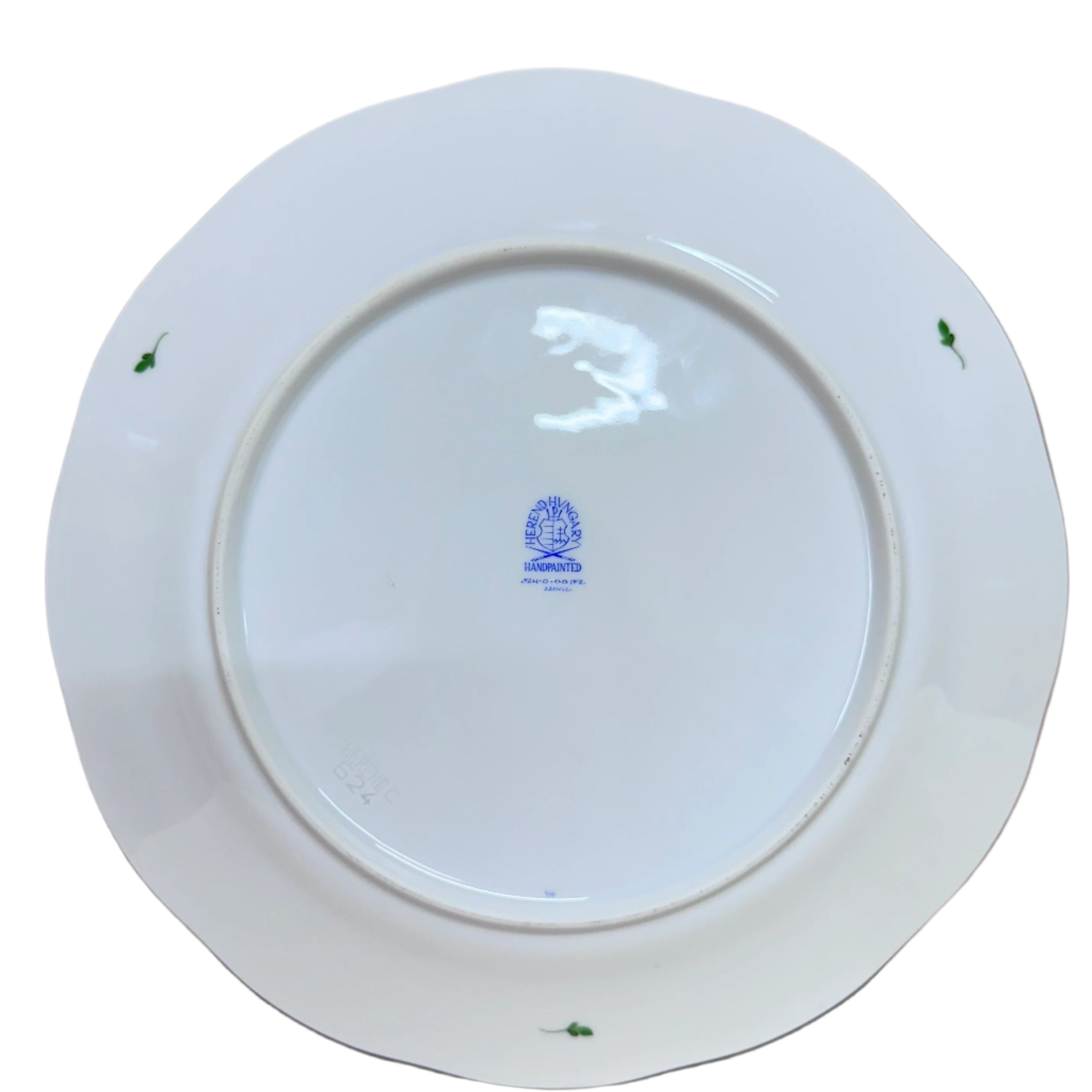 5 pc Herend Petite Rose "Small Roses" Porcelain Dinner Place Setting