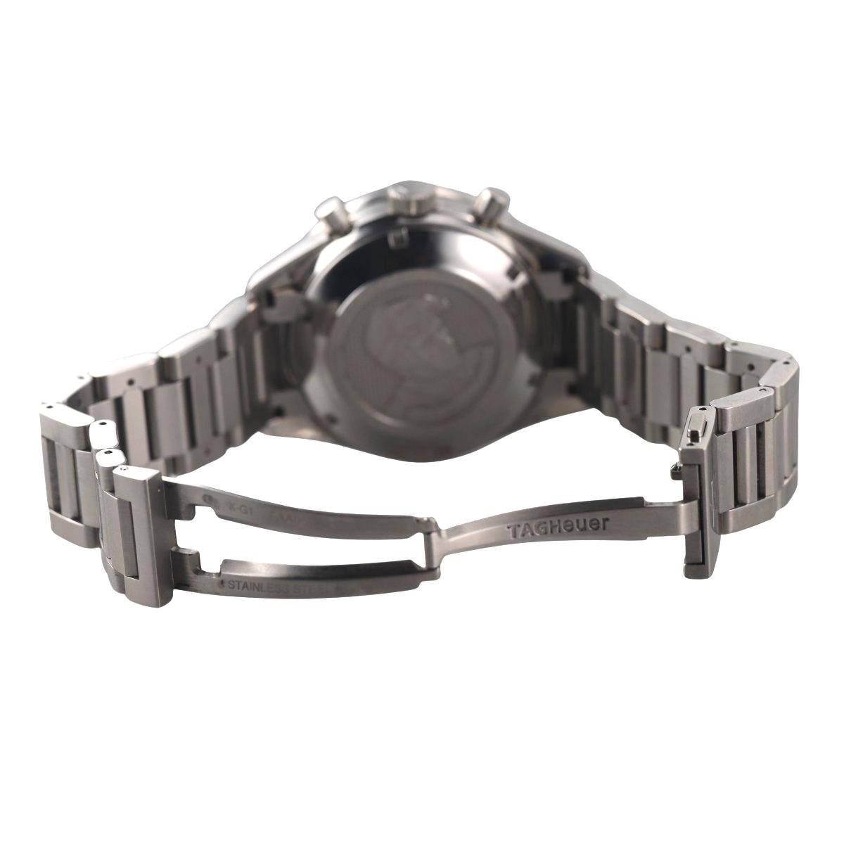 Tag Heuer Carrera Calibre 16 41mm Chronograph Black Dial Watch CV201AK-0
