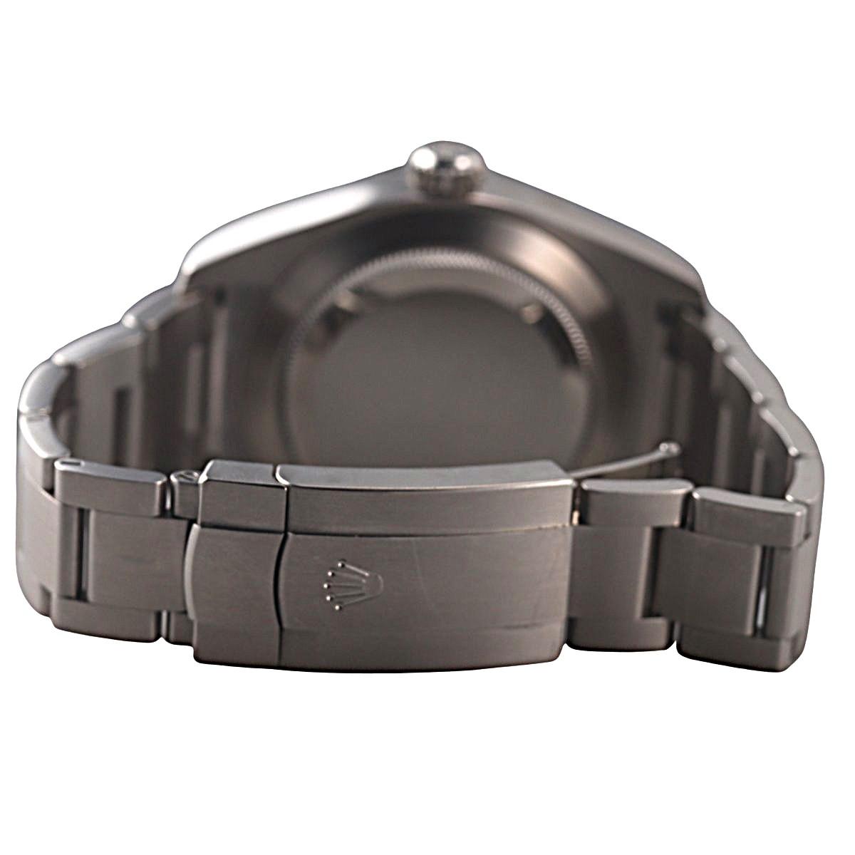 Rolex Air King Black Dial Stainless Steel Men's Watch 116900