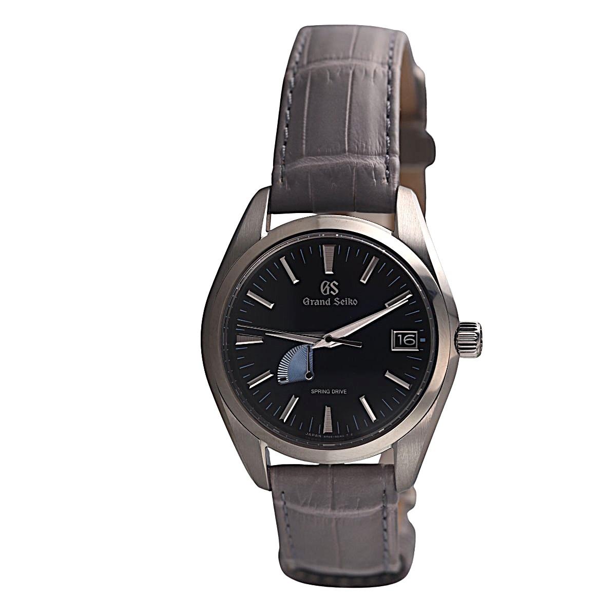 Grand Seiko Heritage Collection Blue Dial Titanium Automatic Men's Watch SBGA501