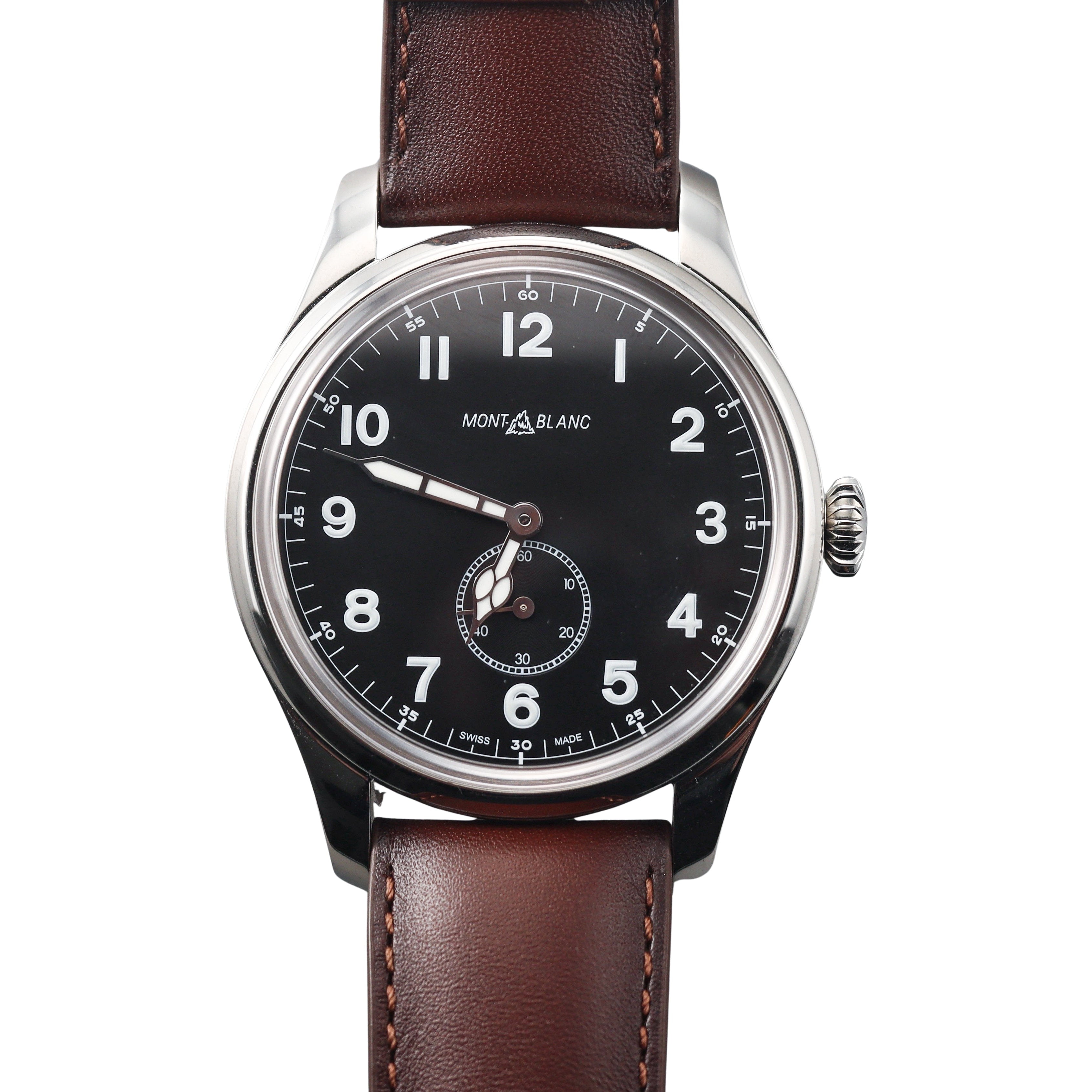 Montblanc 1858 Automatic Steel Watch 115073