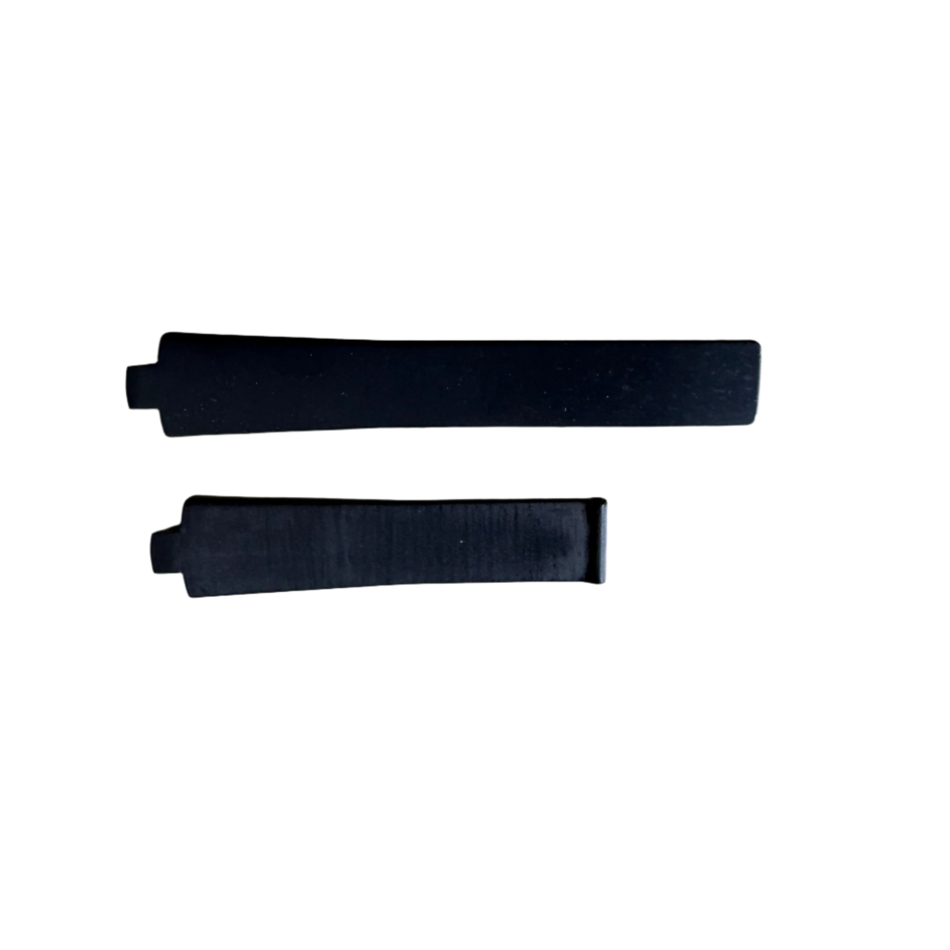 Authentic TAGHeuer Black Rubber Watch Strap Band 17mm