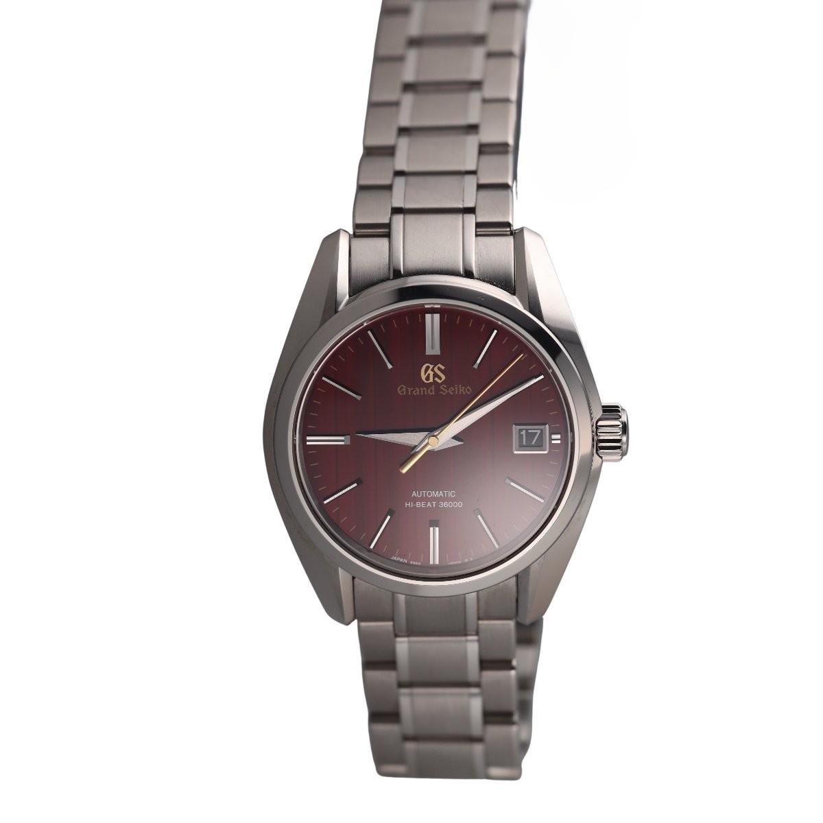 Grand Seiko Heritage Limited Edition Red Dial Automatic Steel Watch SBGH269