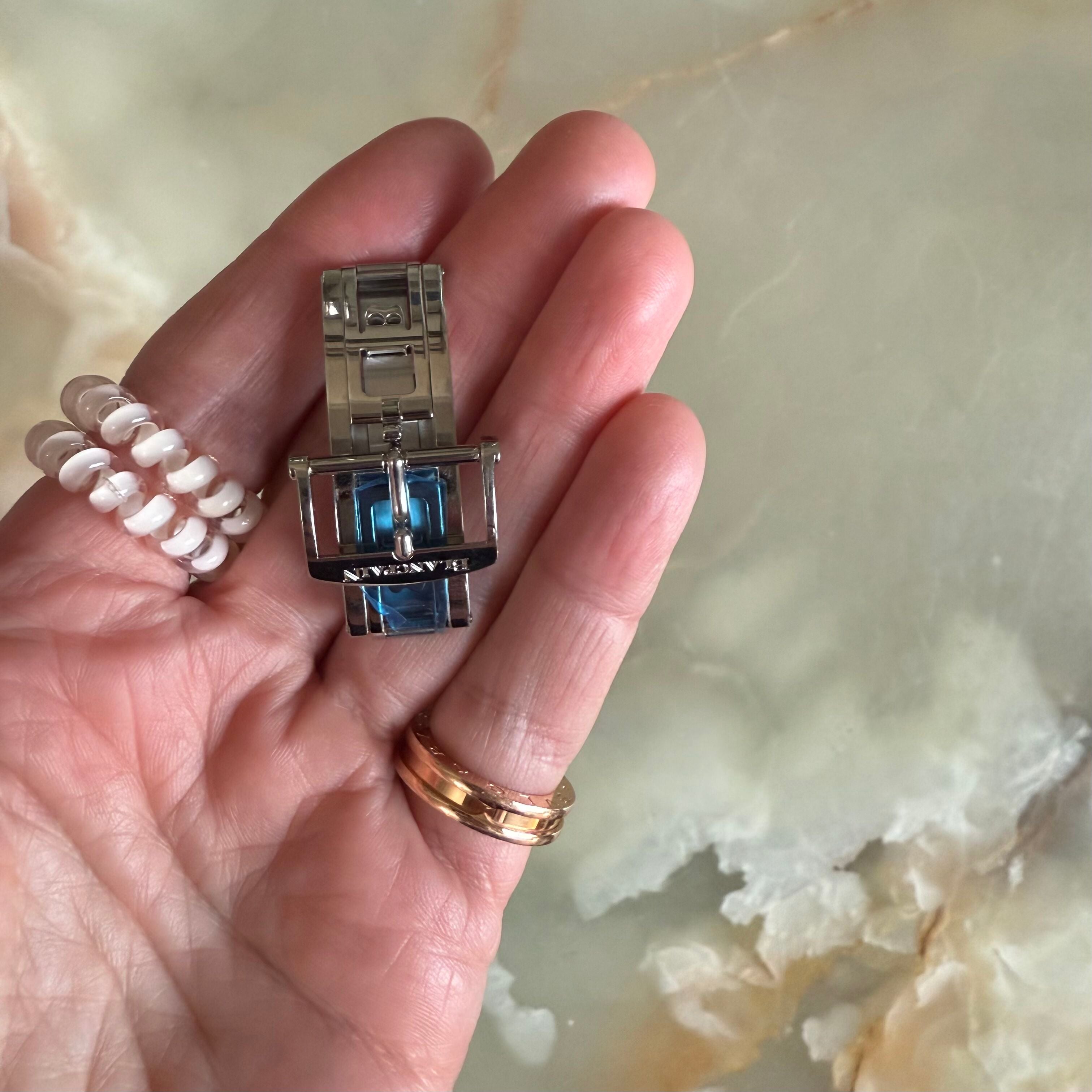 Authentic Blancpain Steel Clasp Buckle 18mm