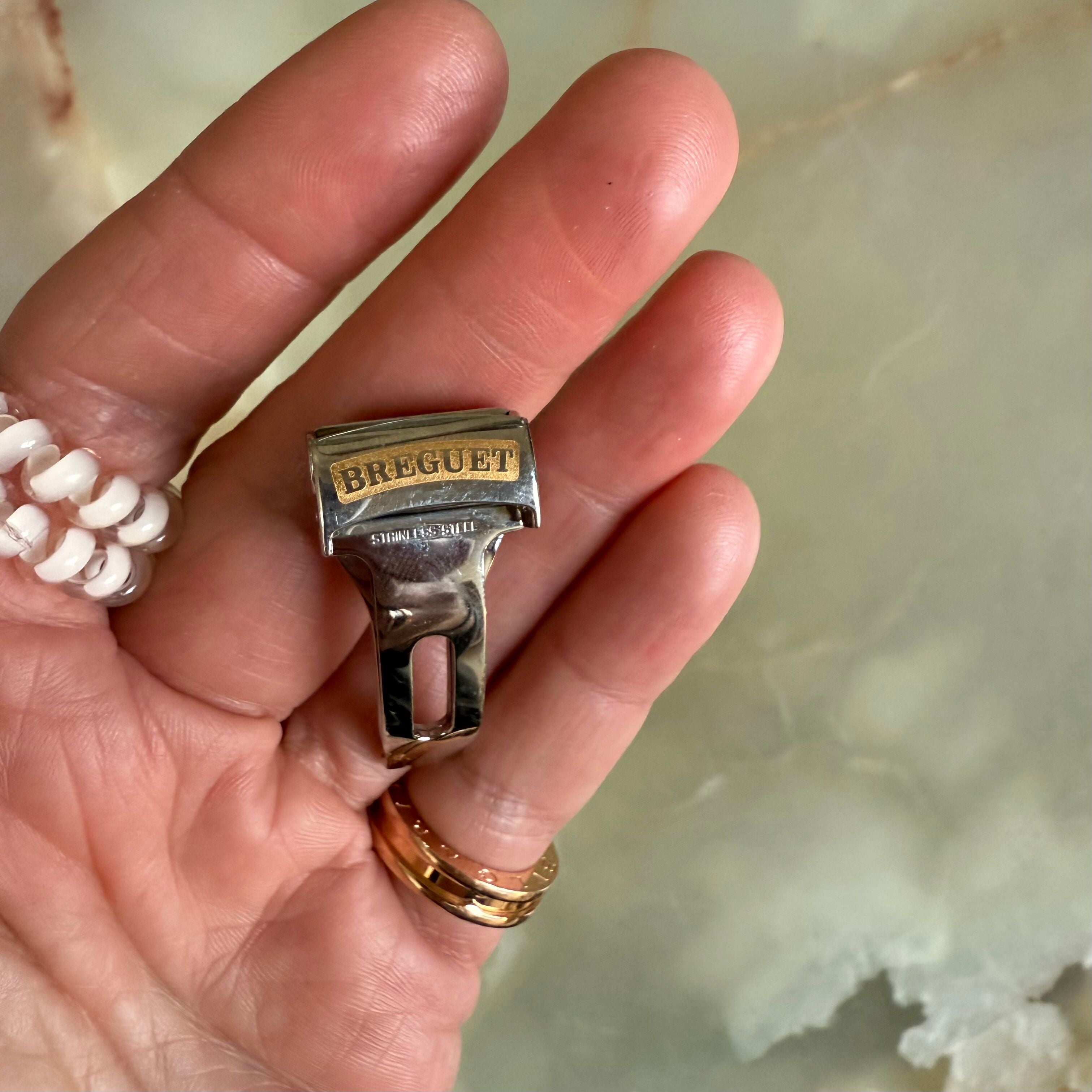 Authentic Breguet Stainless Steel Buckle 16mm