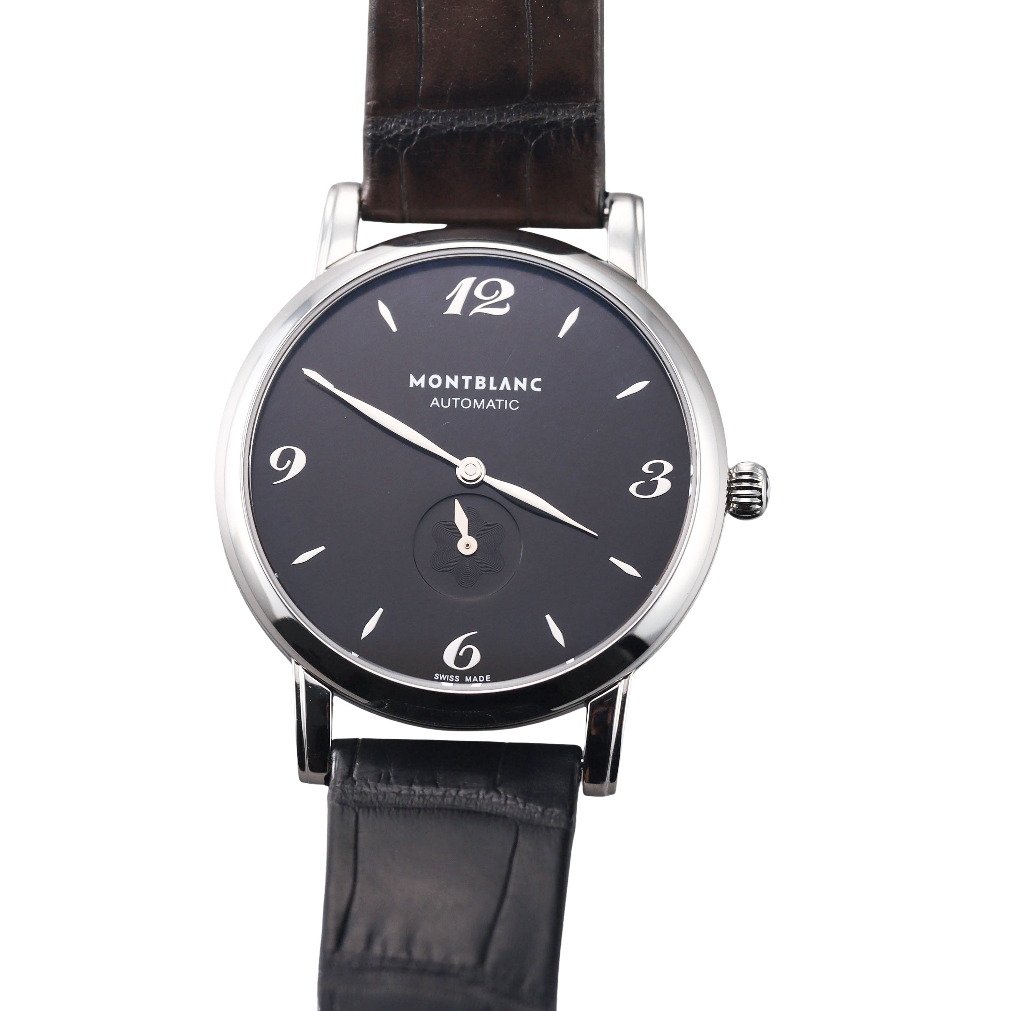 Montblanc Monaco Star Classique Automatic Black Dial Watch 107072