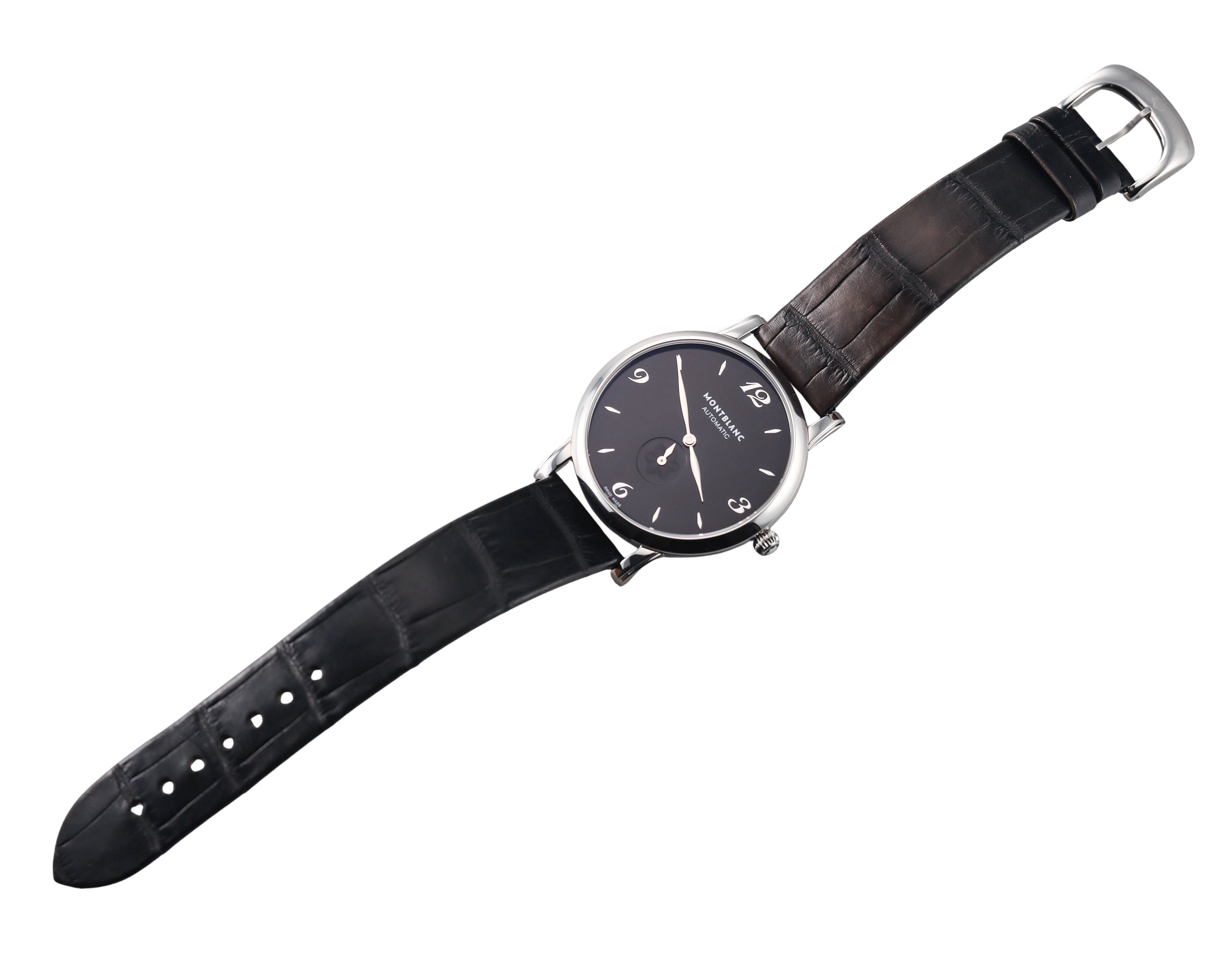 Montblanc Monaco Star Classique Automatic Black Dial Watch 107072