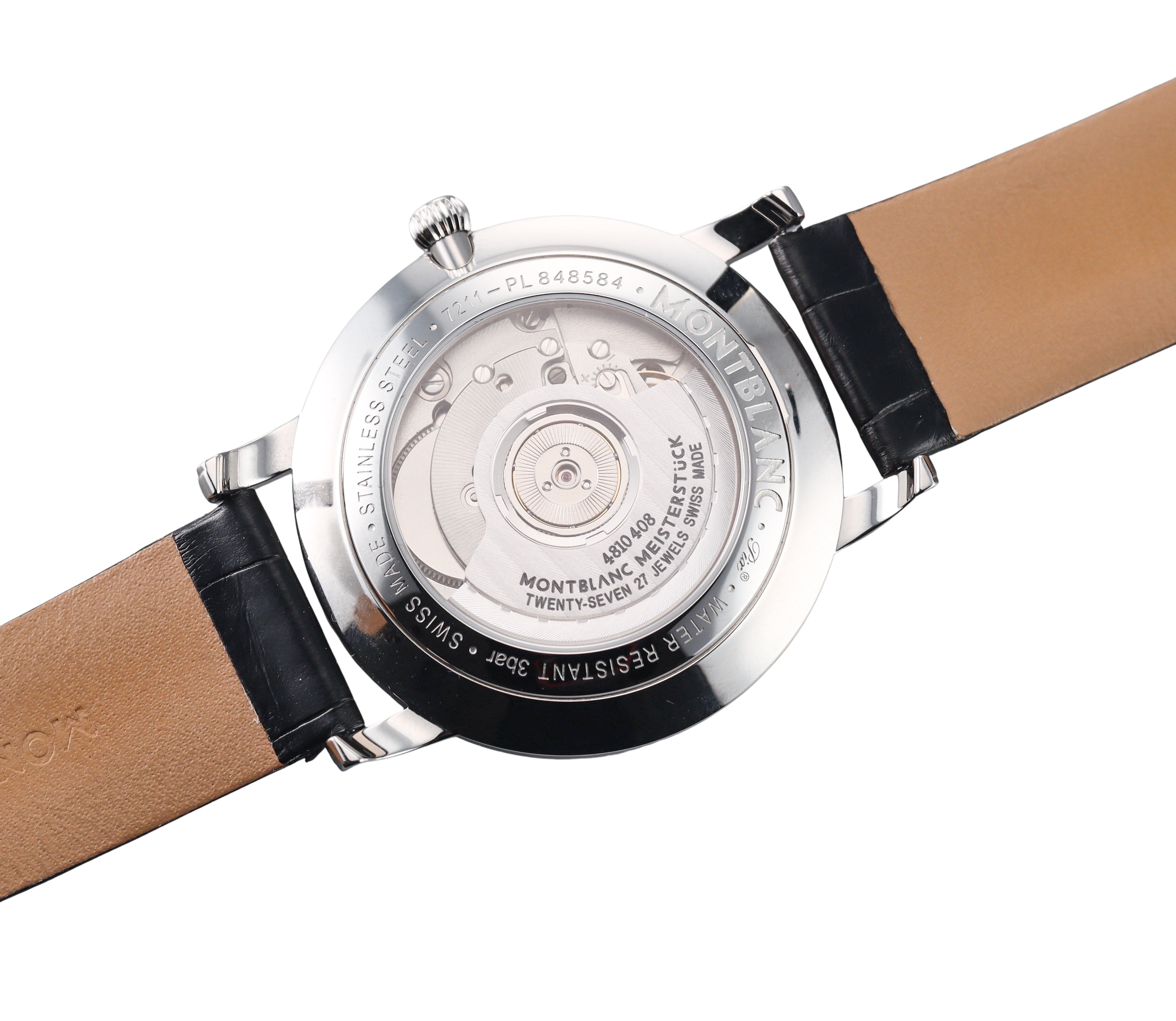 Montblanc Monaco Star Classique Automatic Black Dial Watch 107072