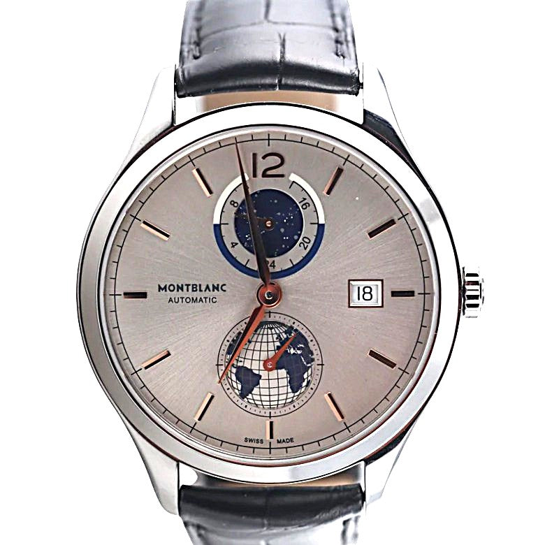 Montblanc Heritage Chronometer Dual Time Automatic Watch 113779