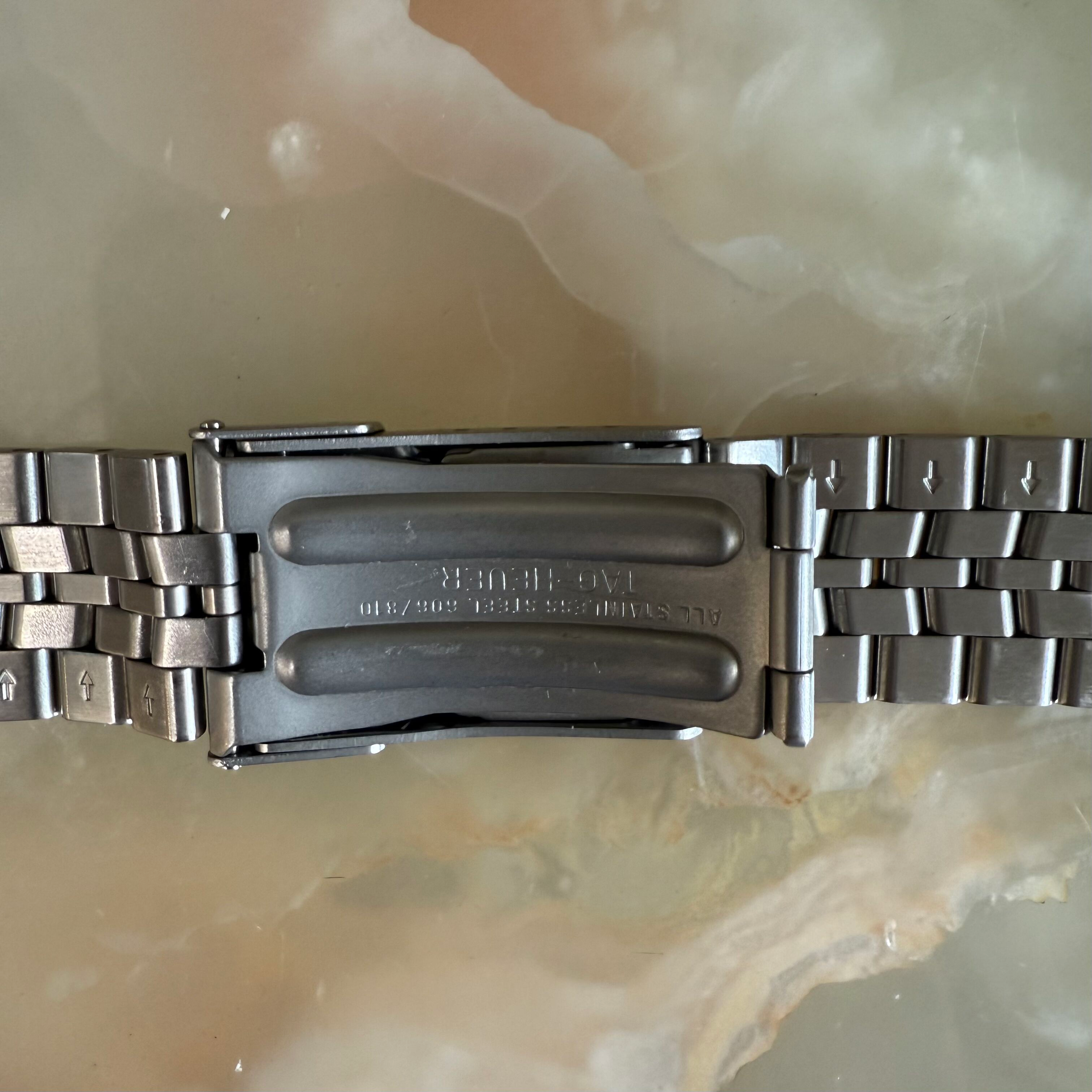 Authentic TAG Heuer 1500 Stainless Steel Bracelet 21mm 606/810