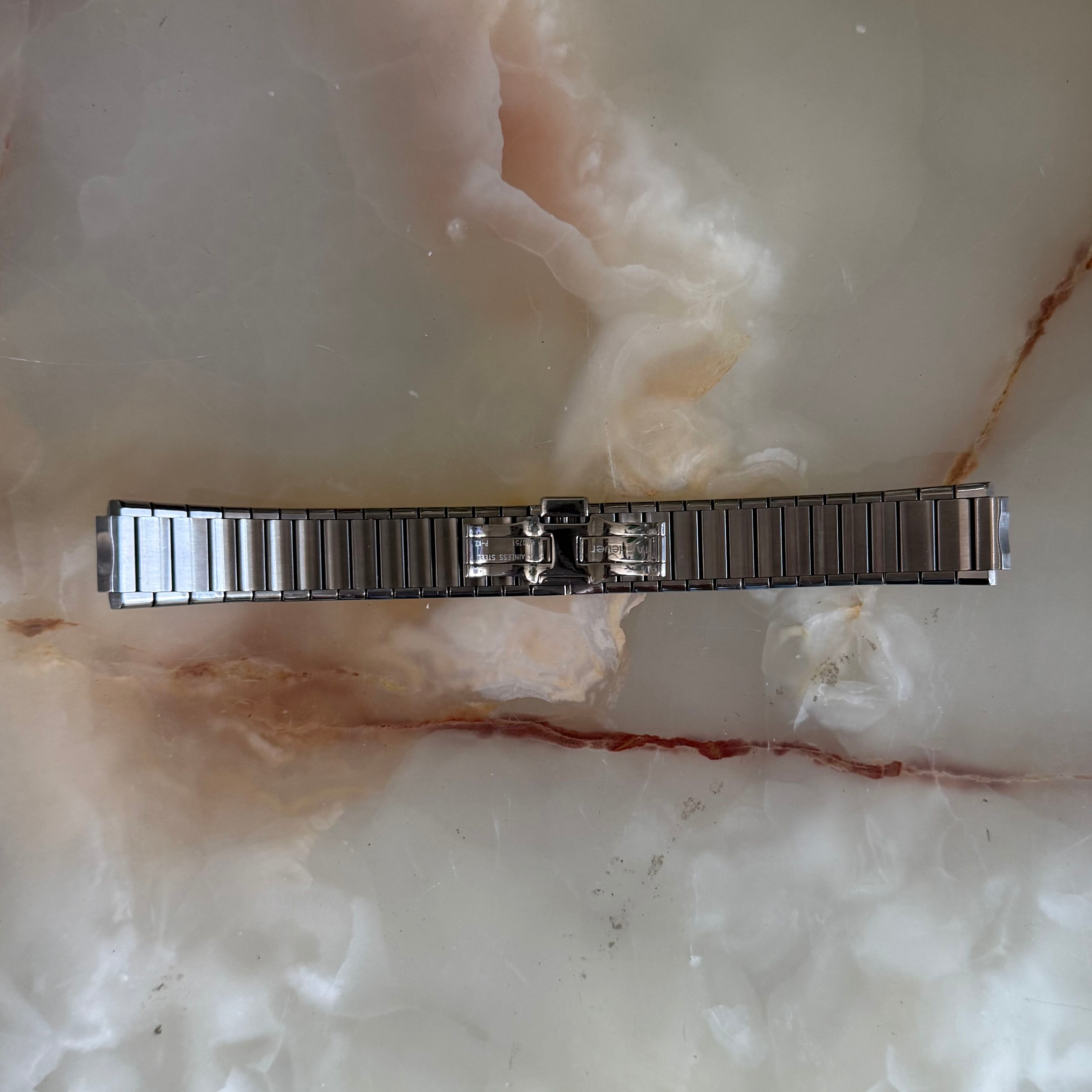 Authentic TAG Heuer Alter Ego Stainless Steel Bracelet 18mm BA0751 P-K2