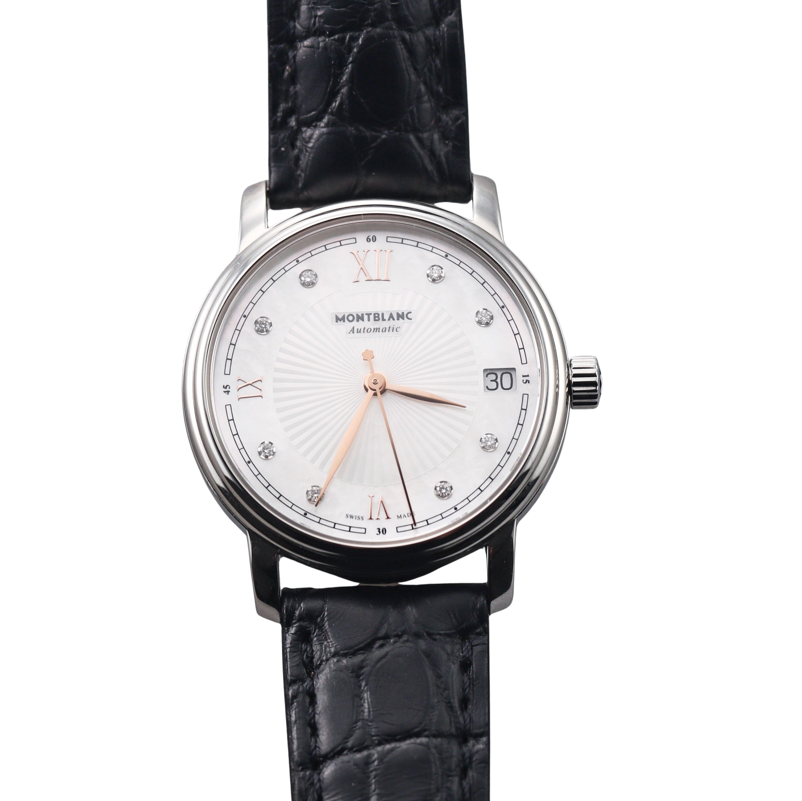 Montblanc Tradition Diamond MOP Dial Ladies Watch 114957