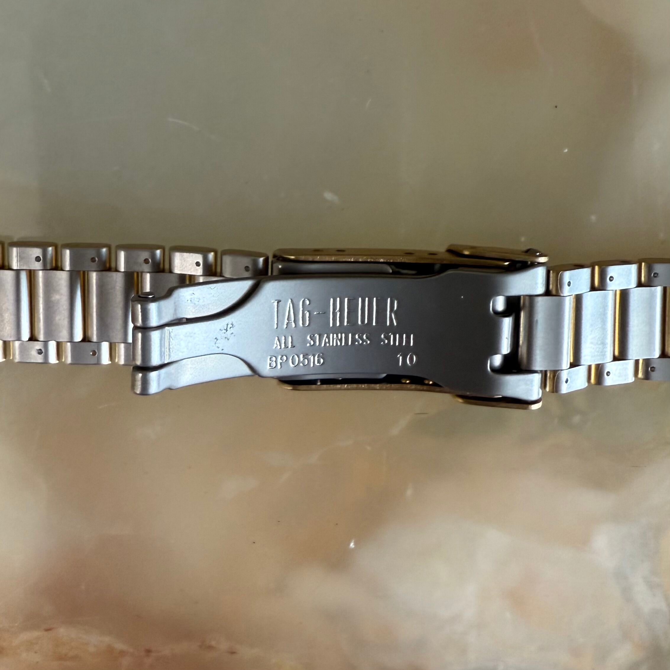 Authentic TAG Heuer Stainless Steel Bracelet 19mm BP0516