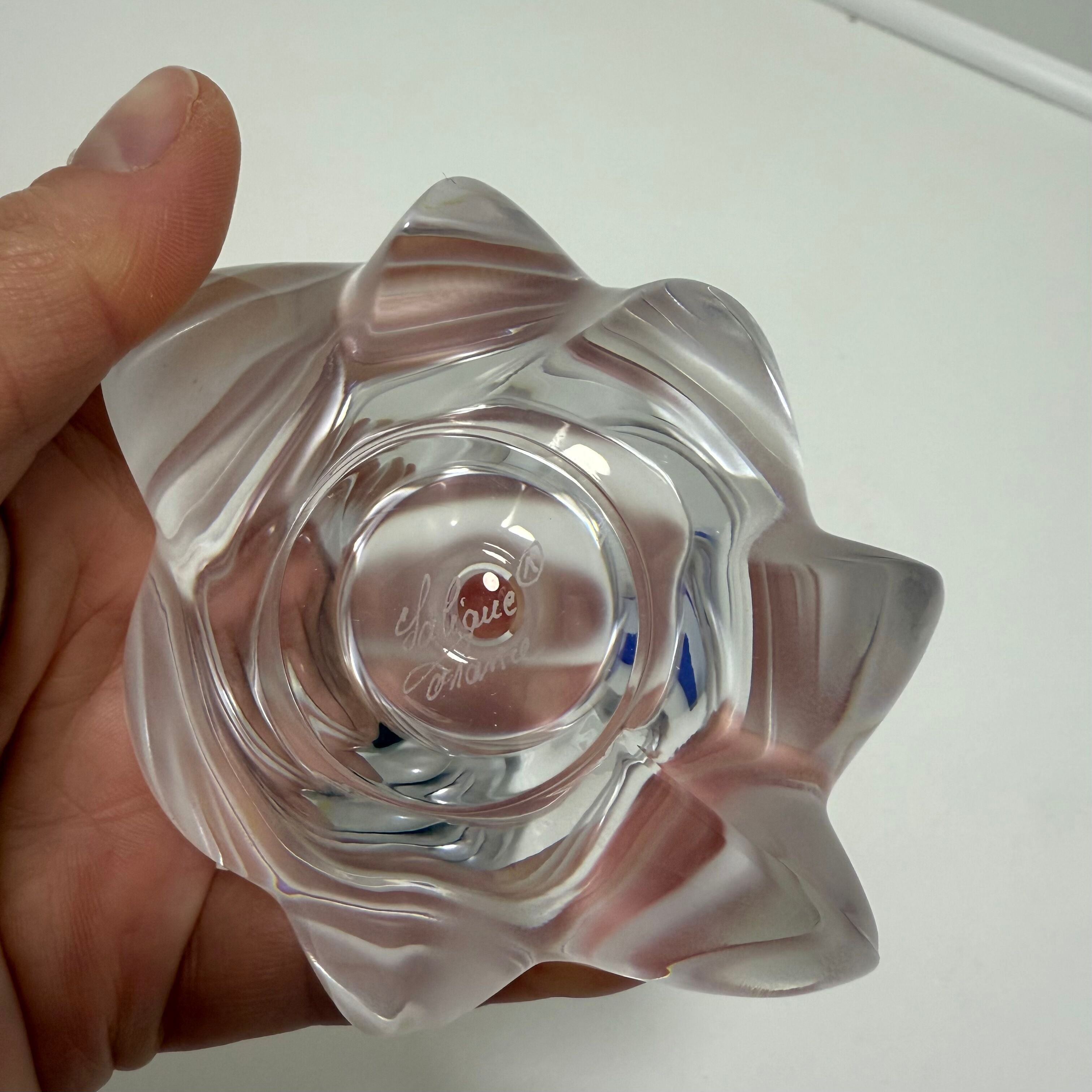 Lalique Crystal Samoa Perfume Bottle 1131200