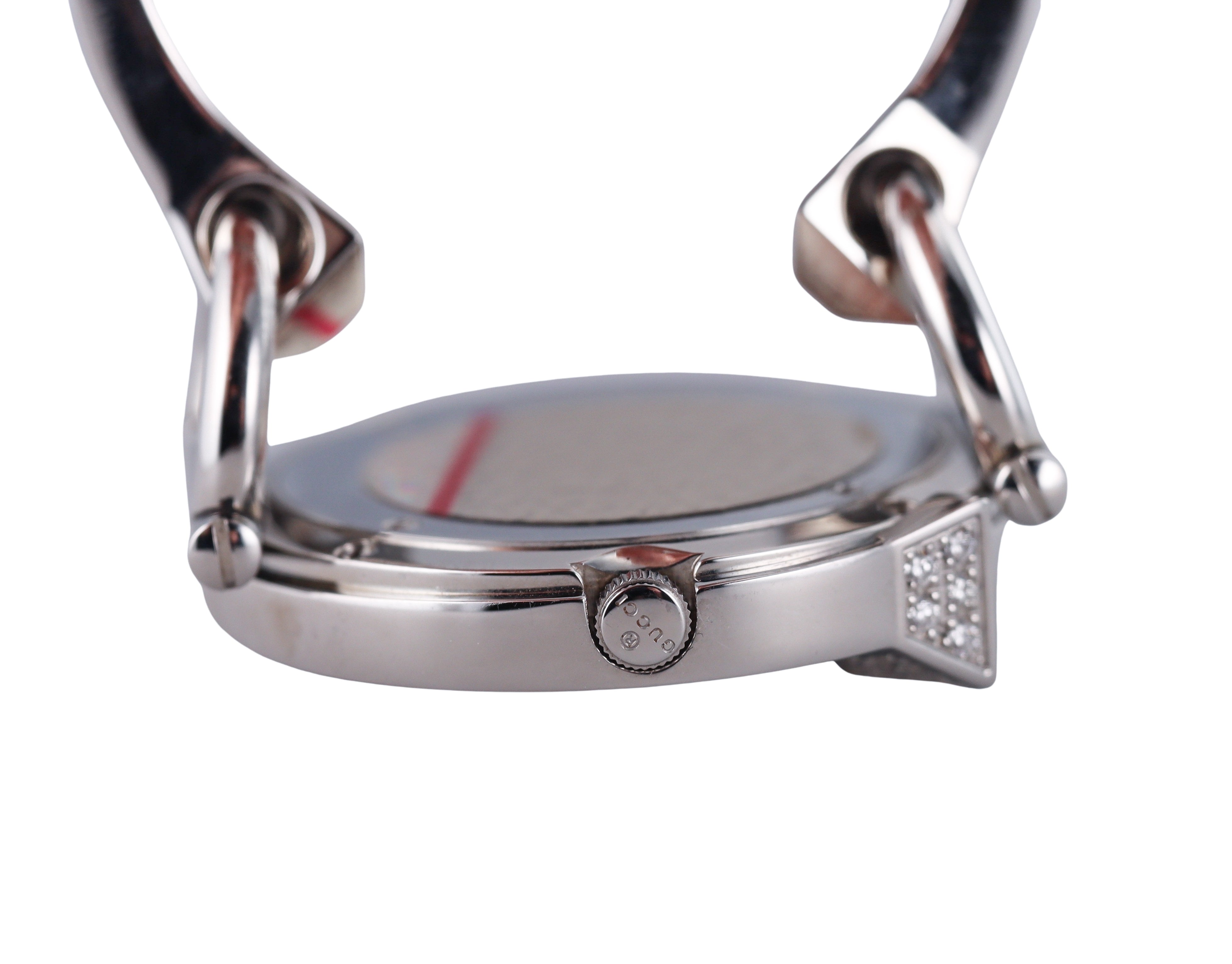 Gucci Chiodo MOP Diamond Quartz Ladies Watch YA122505