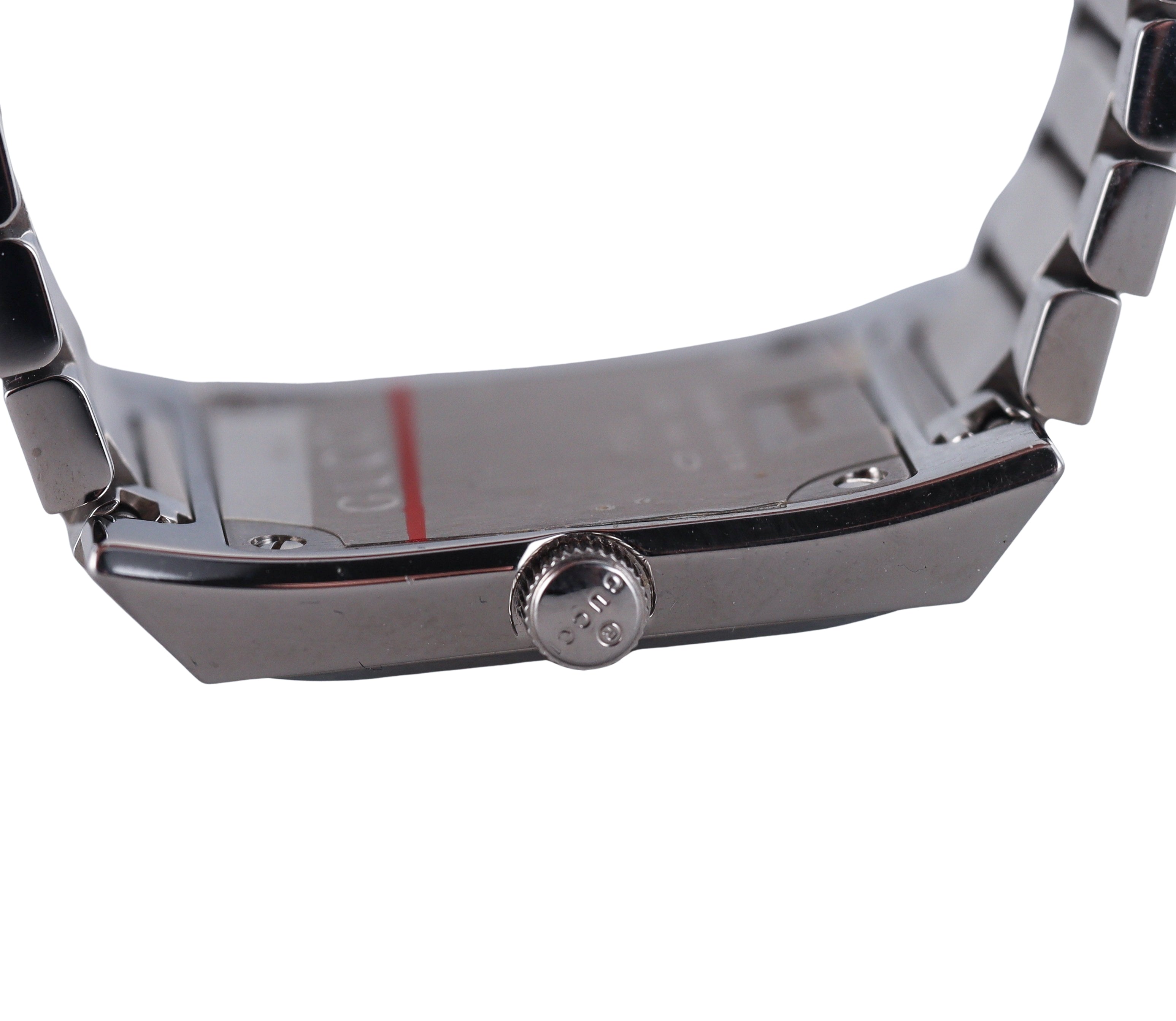 Gucci Guccio Diamond Ladies Quartz Watch 111 YA111503