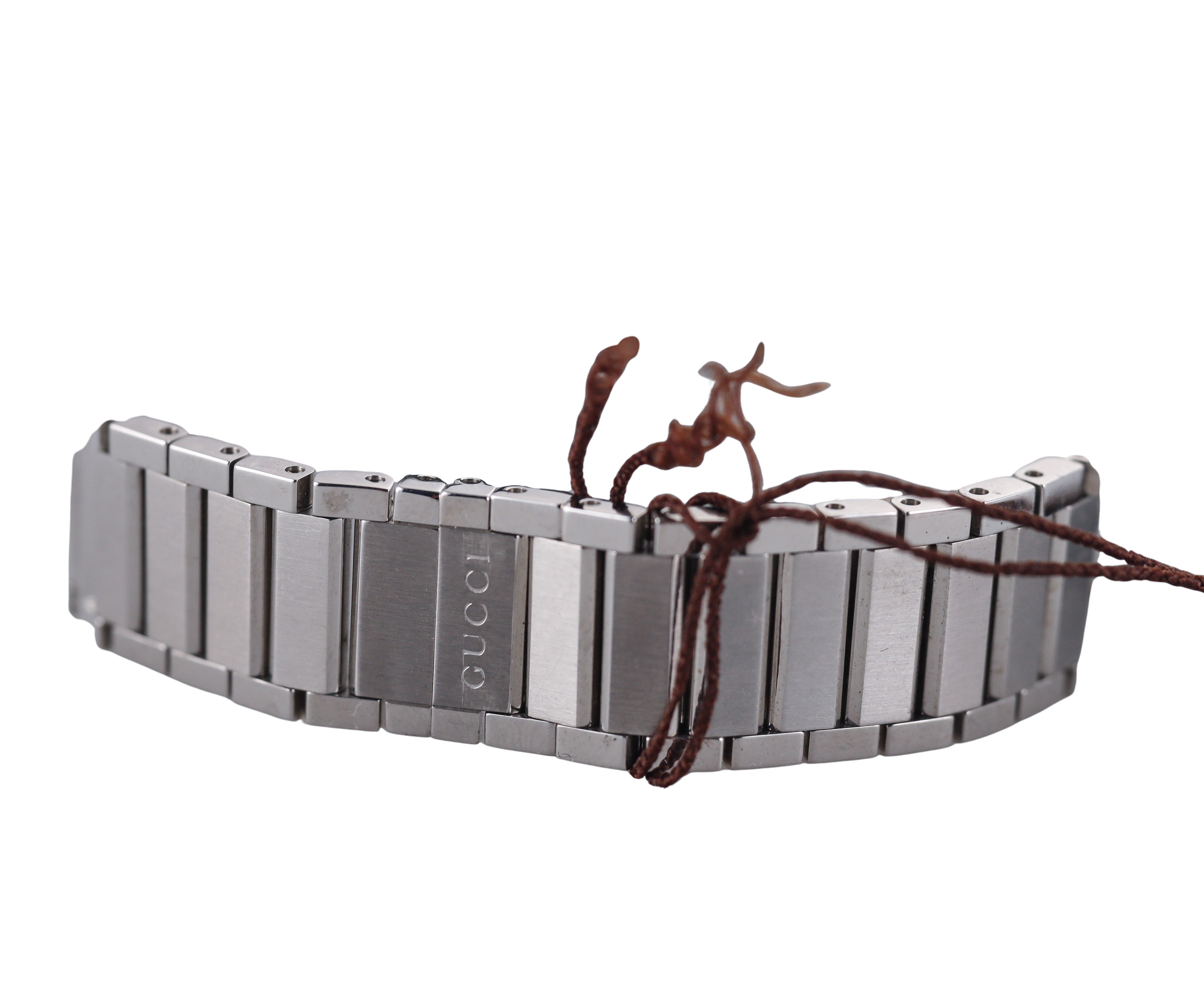 Gucci Guccio Diamond Ladies Quartz Watch 111 YA111503