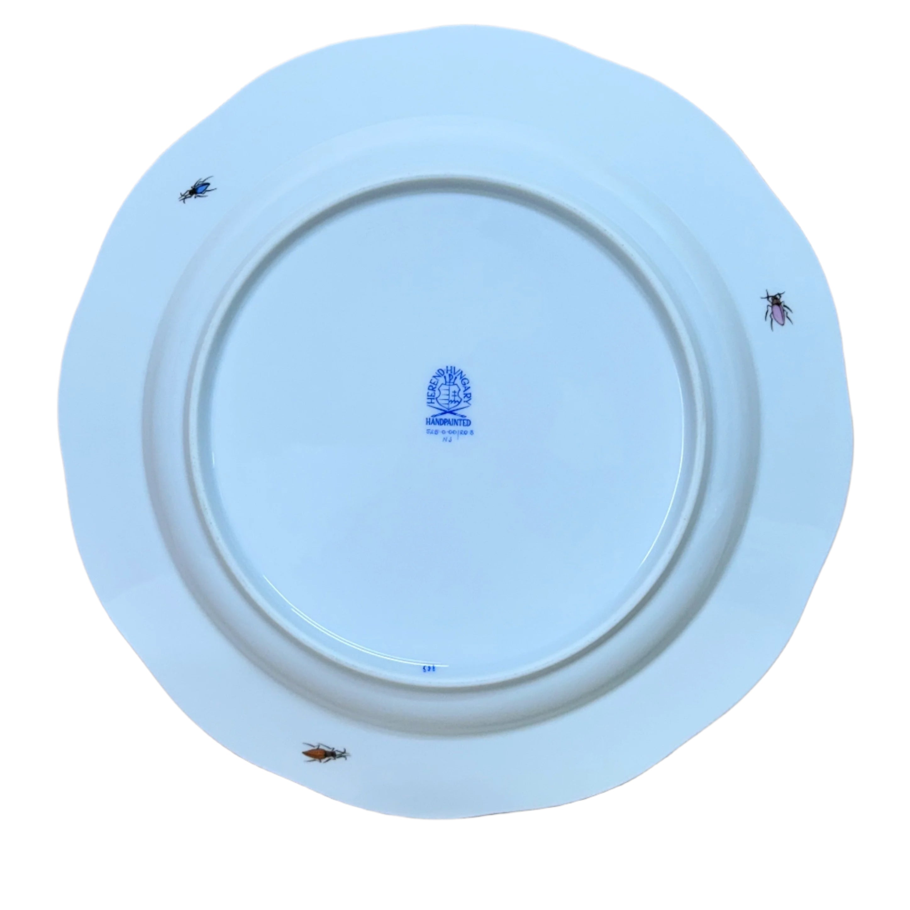 Herend Porcelain Rothschild Bird Dinner Plate Deep 525-0-00/RO-8