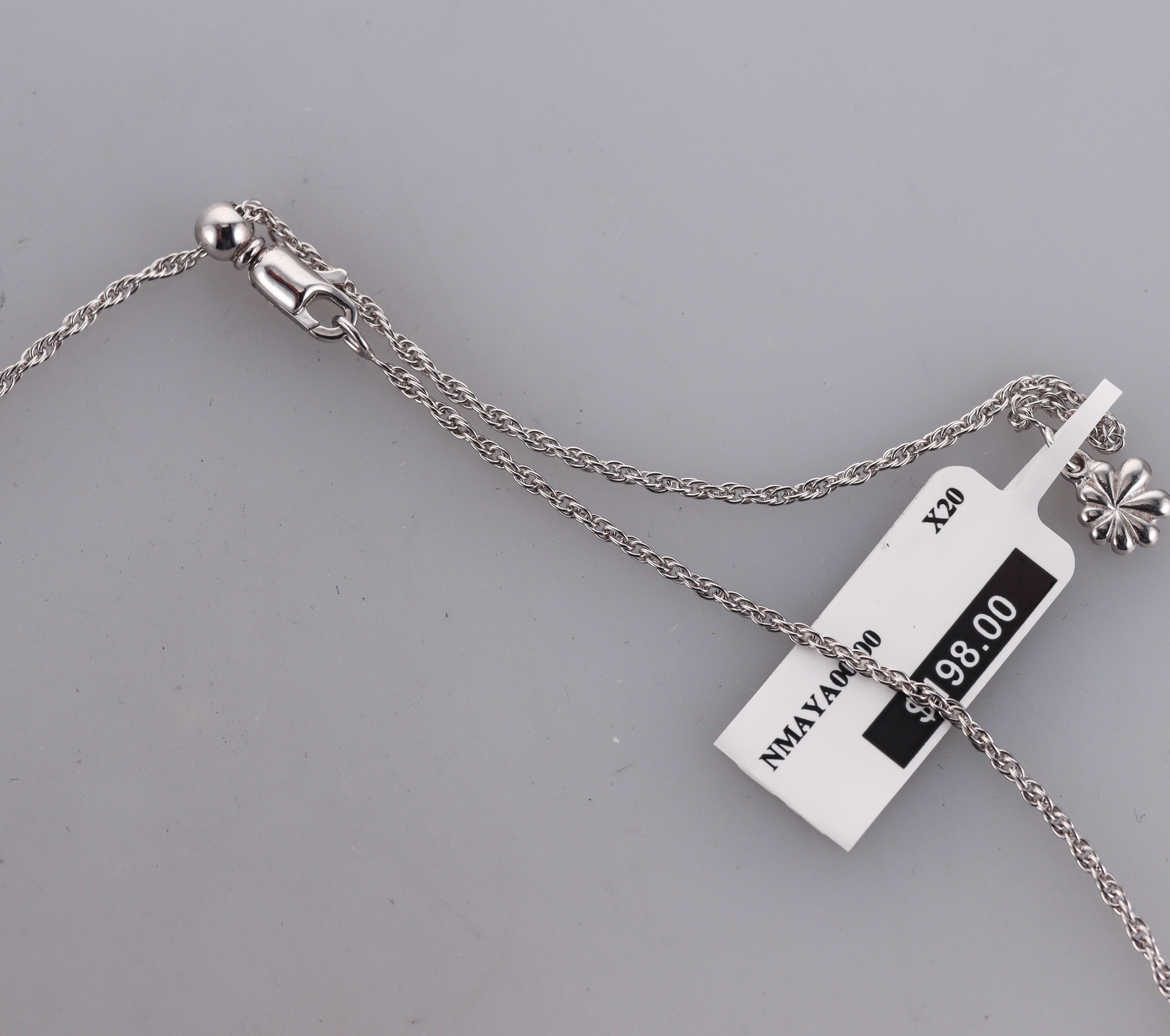 MarahLago Sterling Silver Larimar Pendant Necklace Retail $198