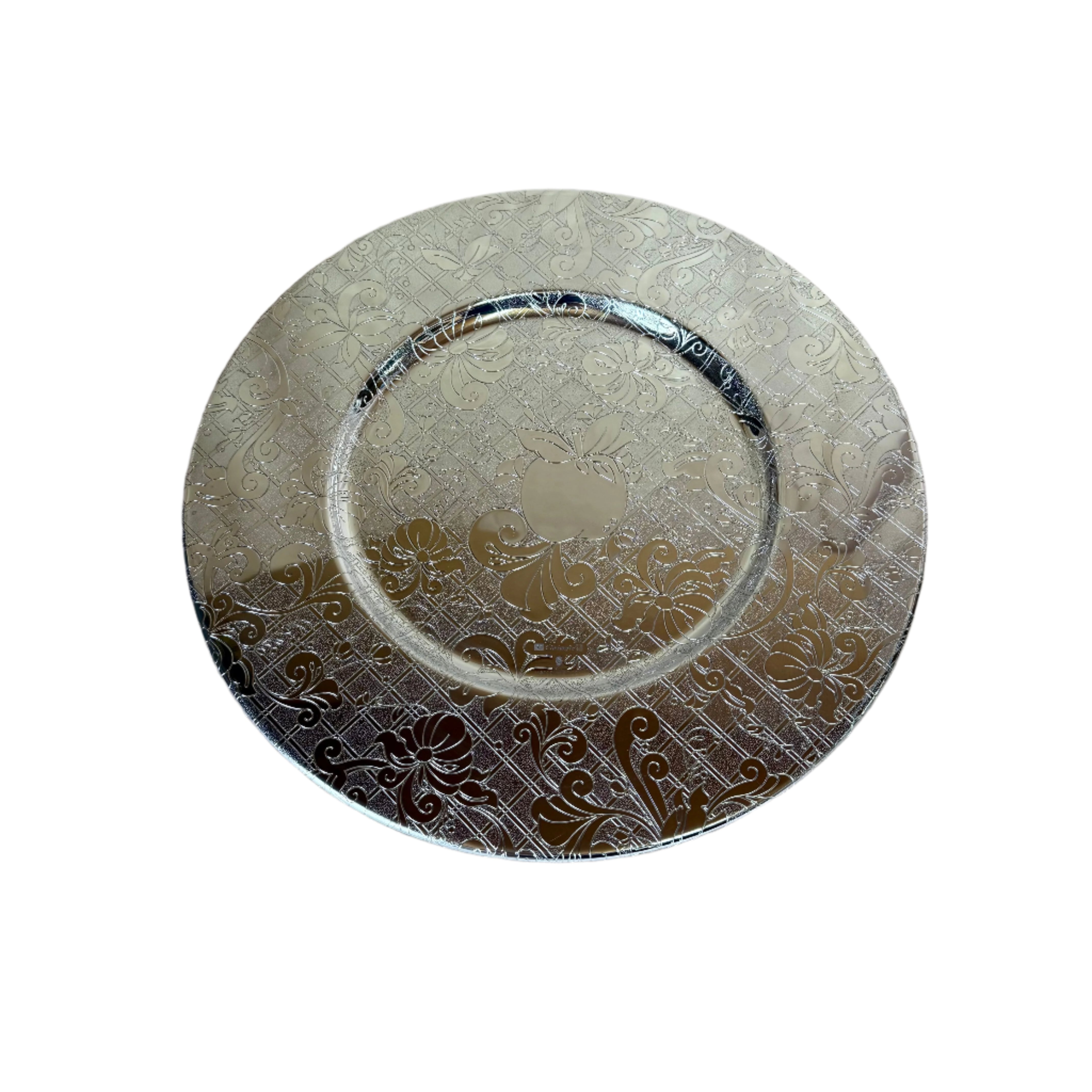 Set of 10 Christofle Jardin D'eden Silver Plated Underplate B0410597002