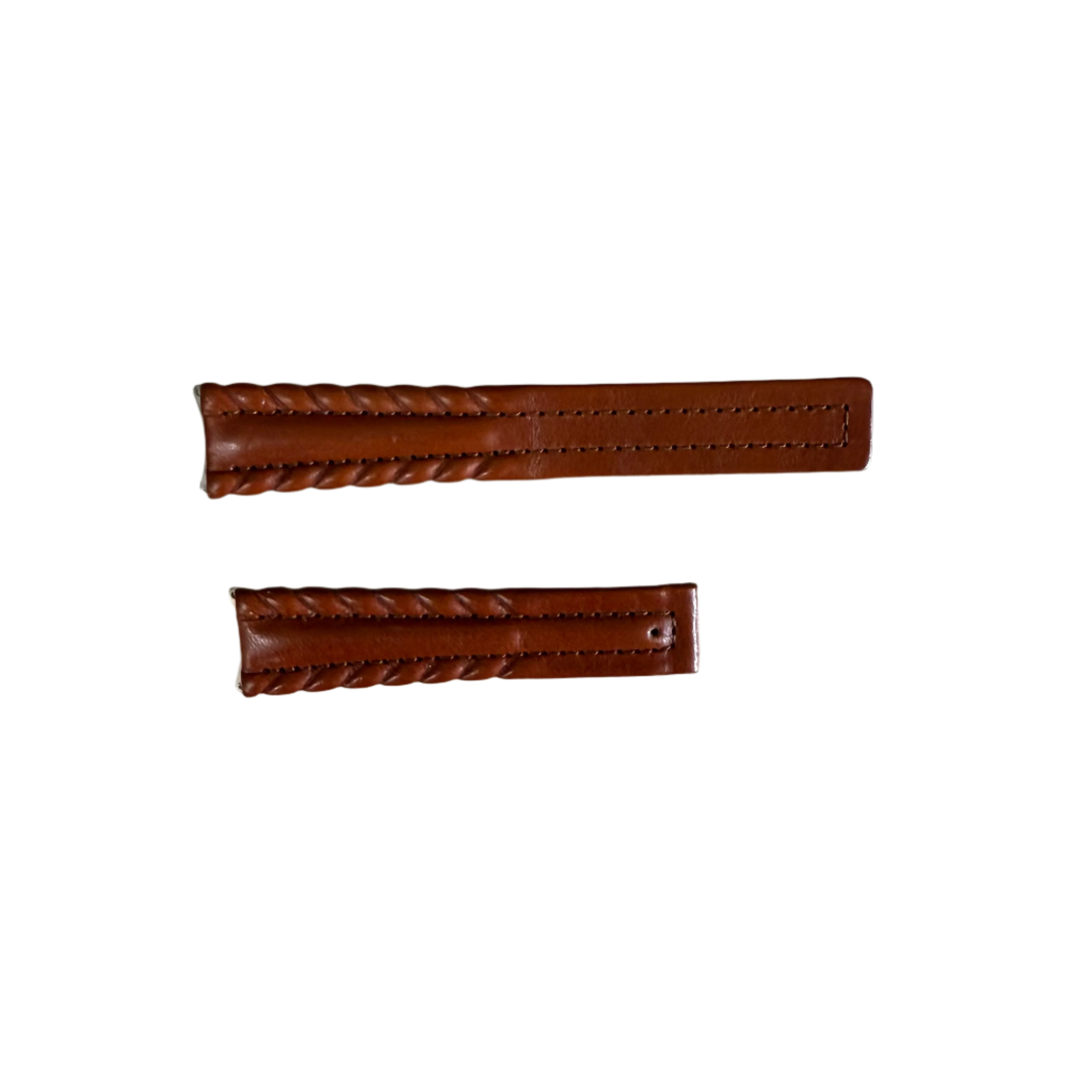 Authentic TAG Heuer 6000 Brown Leather Watch Strap Band 19mm FC6055