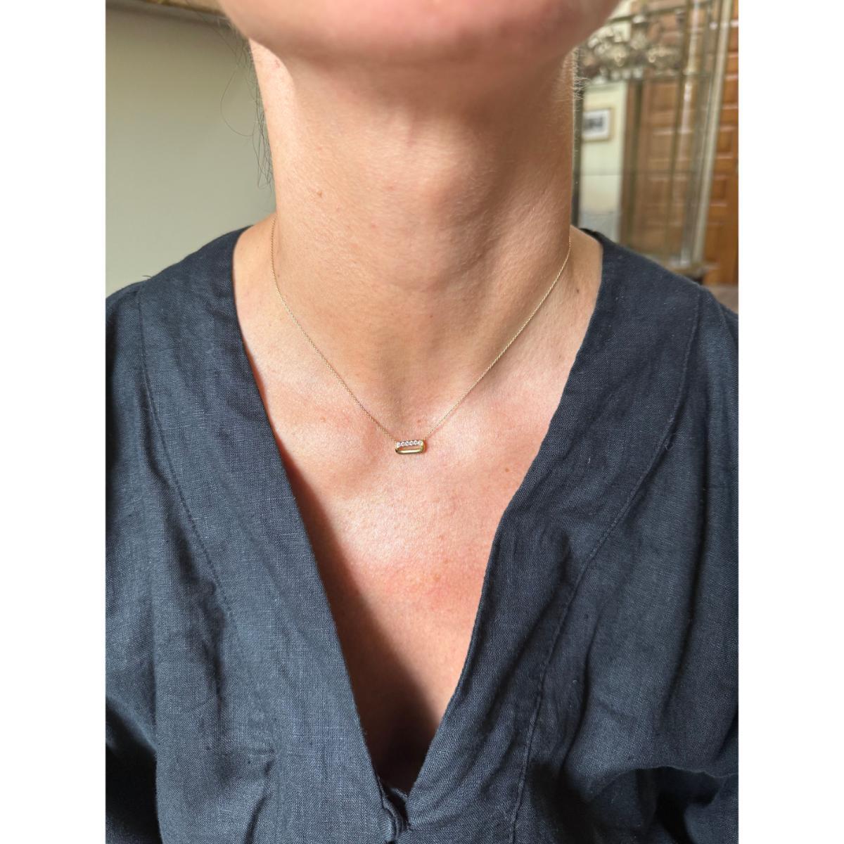 Hearts on Fire Ilia 18k Gold Diamond Pendant Necklace